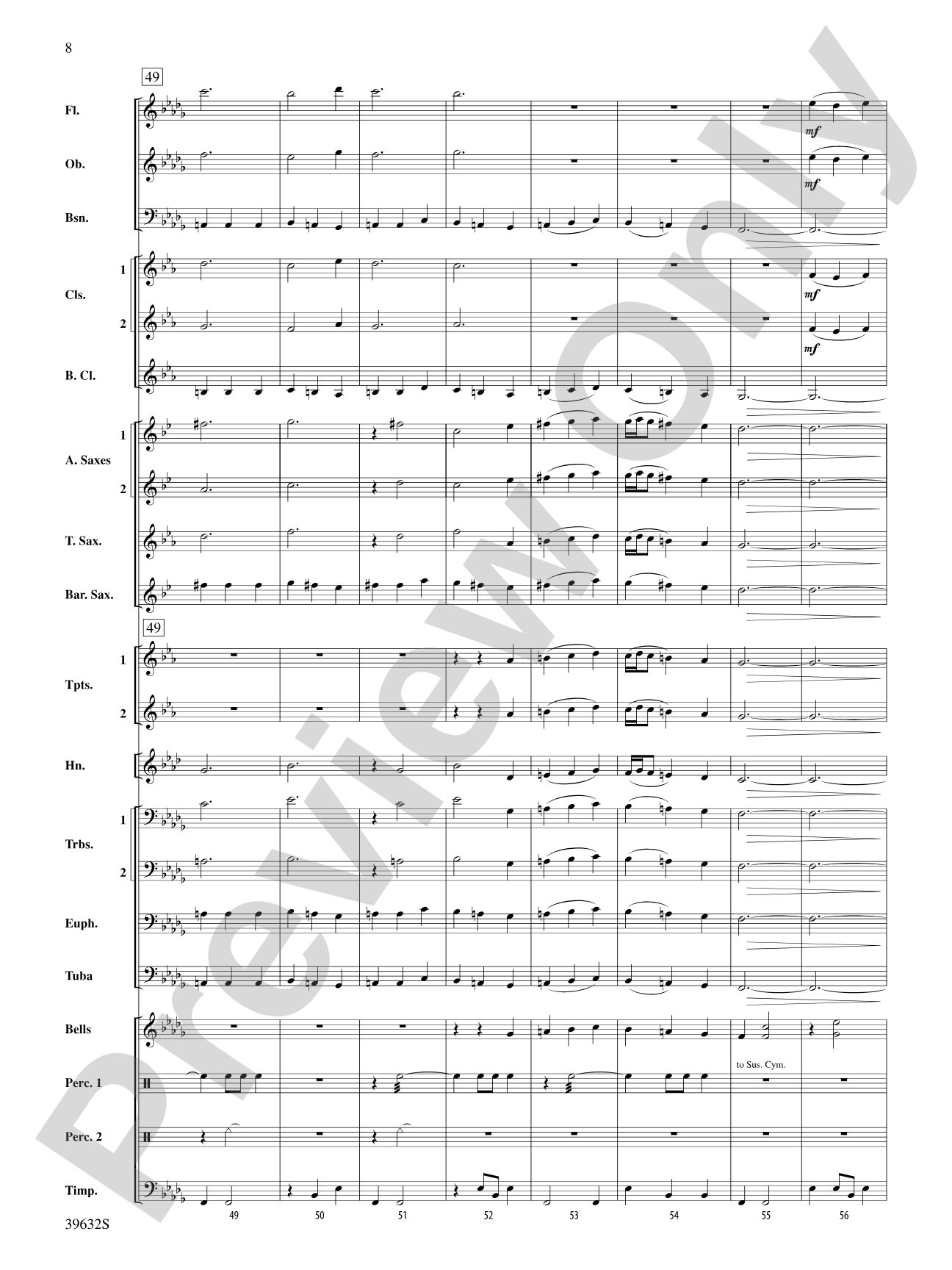 Avinu Malkeinu: Concert Band Conductor Score & Parts