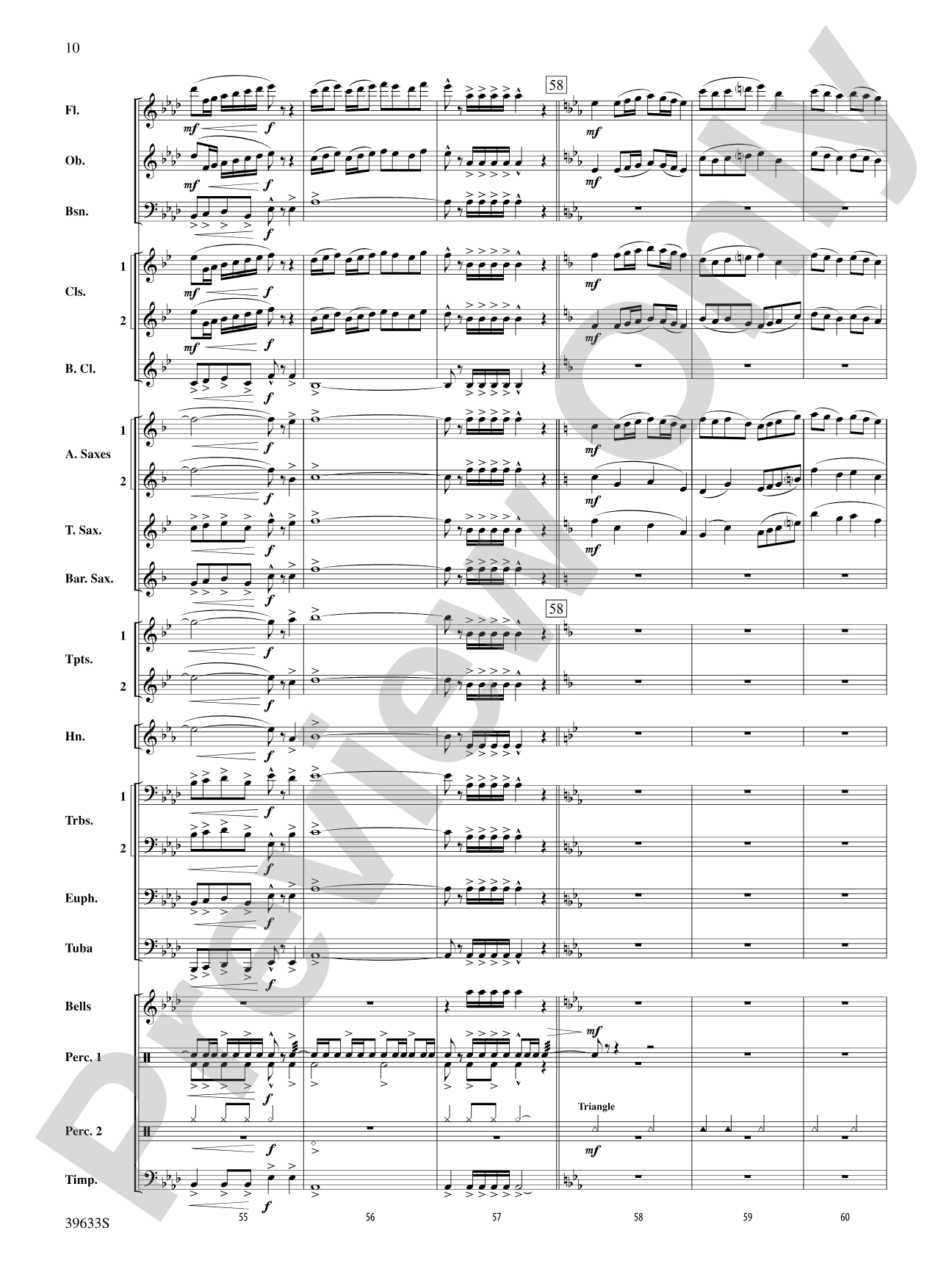 Rivanna River March: Concert Band Conductor Score & Parts