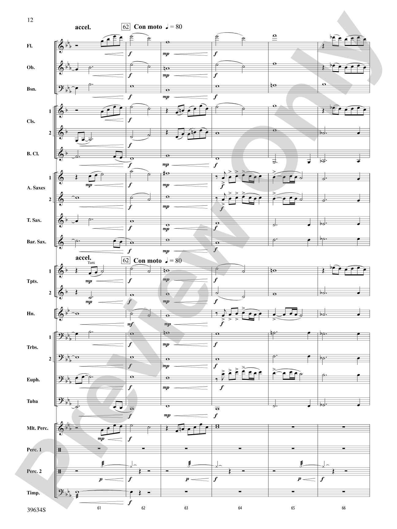 Counterbalance: Concert Band Conductor Score & Parts