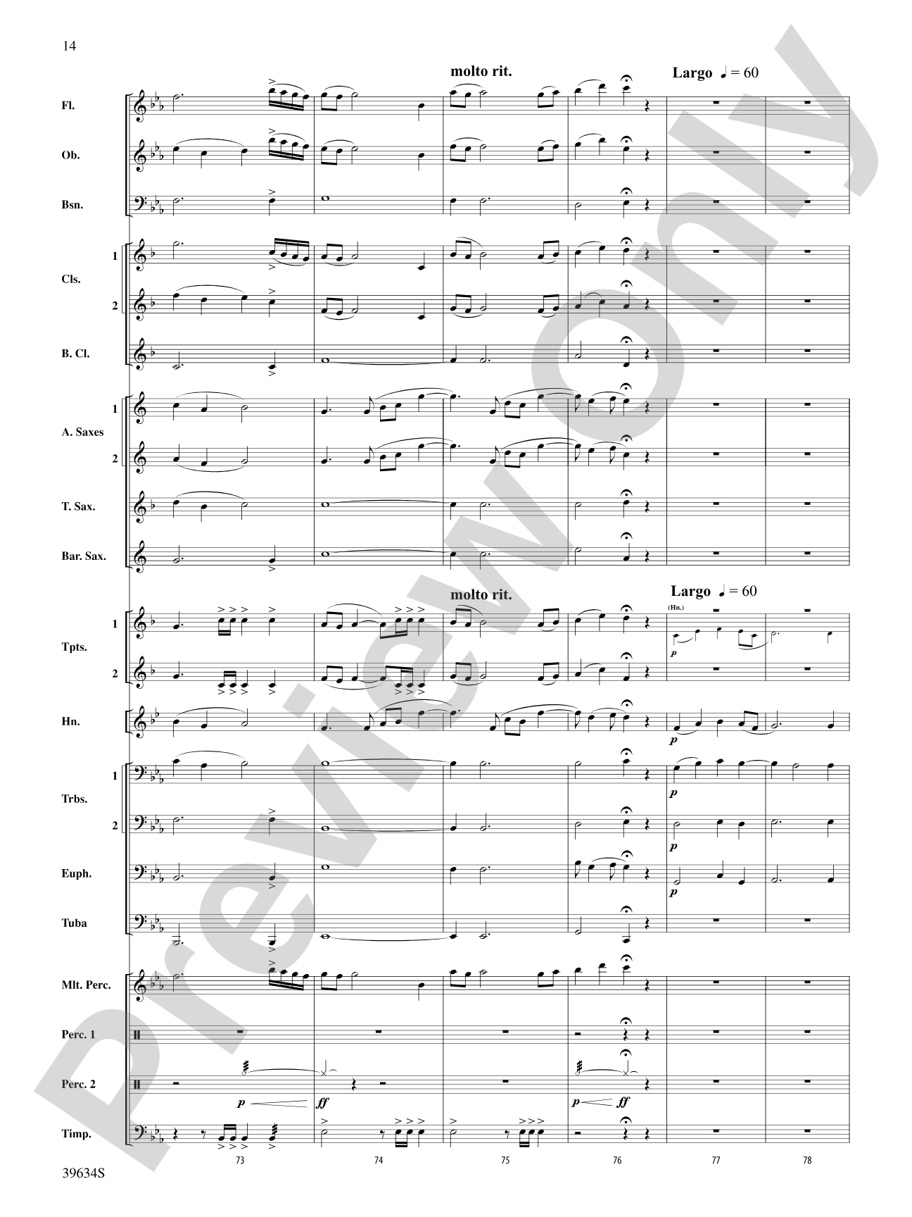 Counterbalance: Concert Band Conductor Score & Parts
