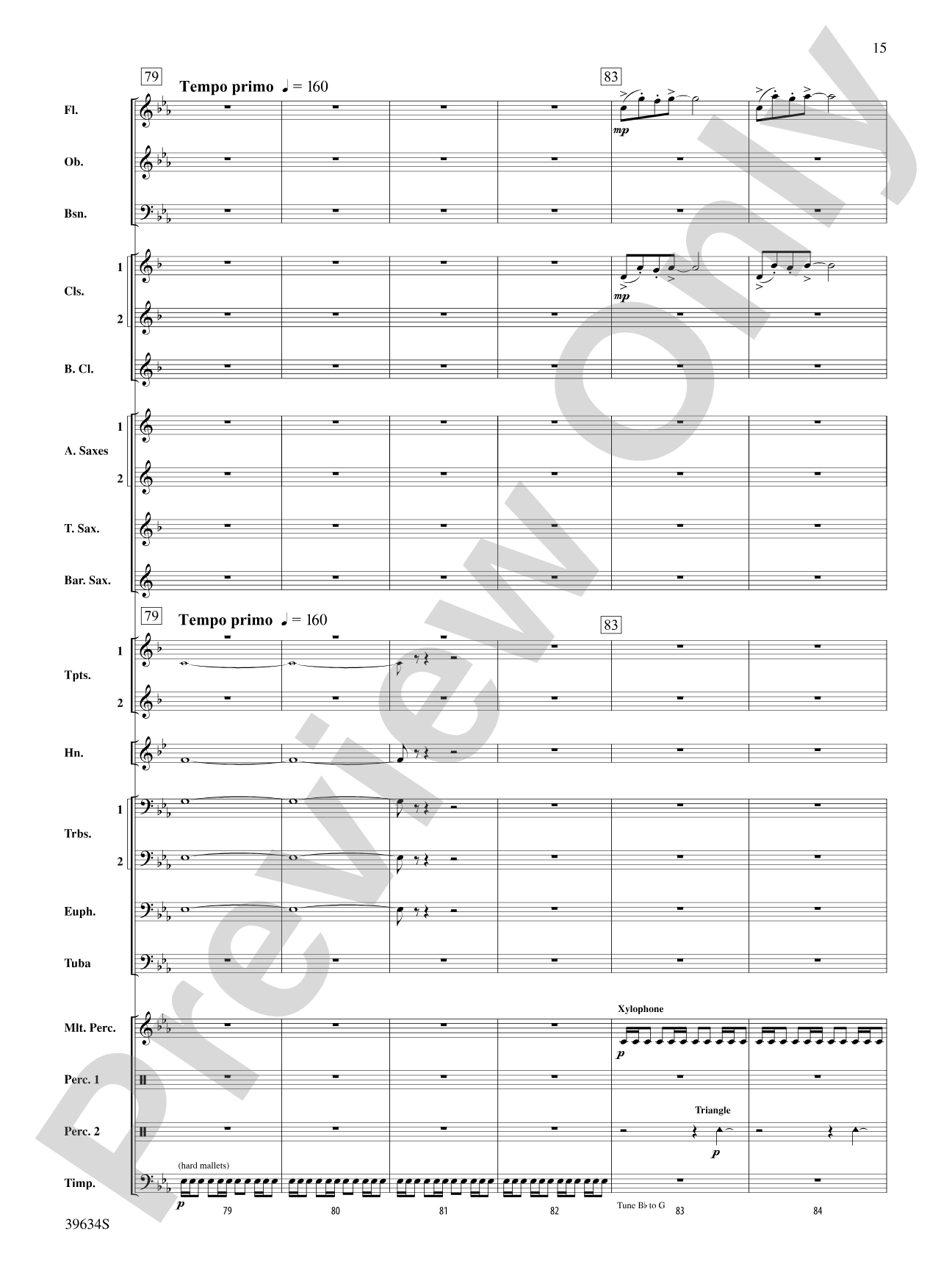 Counterbalance: Concert Band Conductor Score & Parts