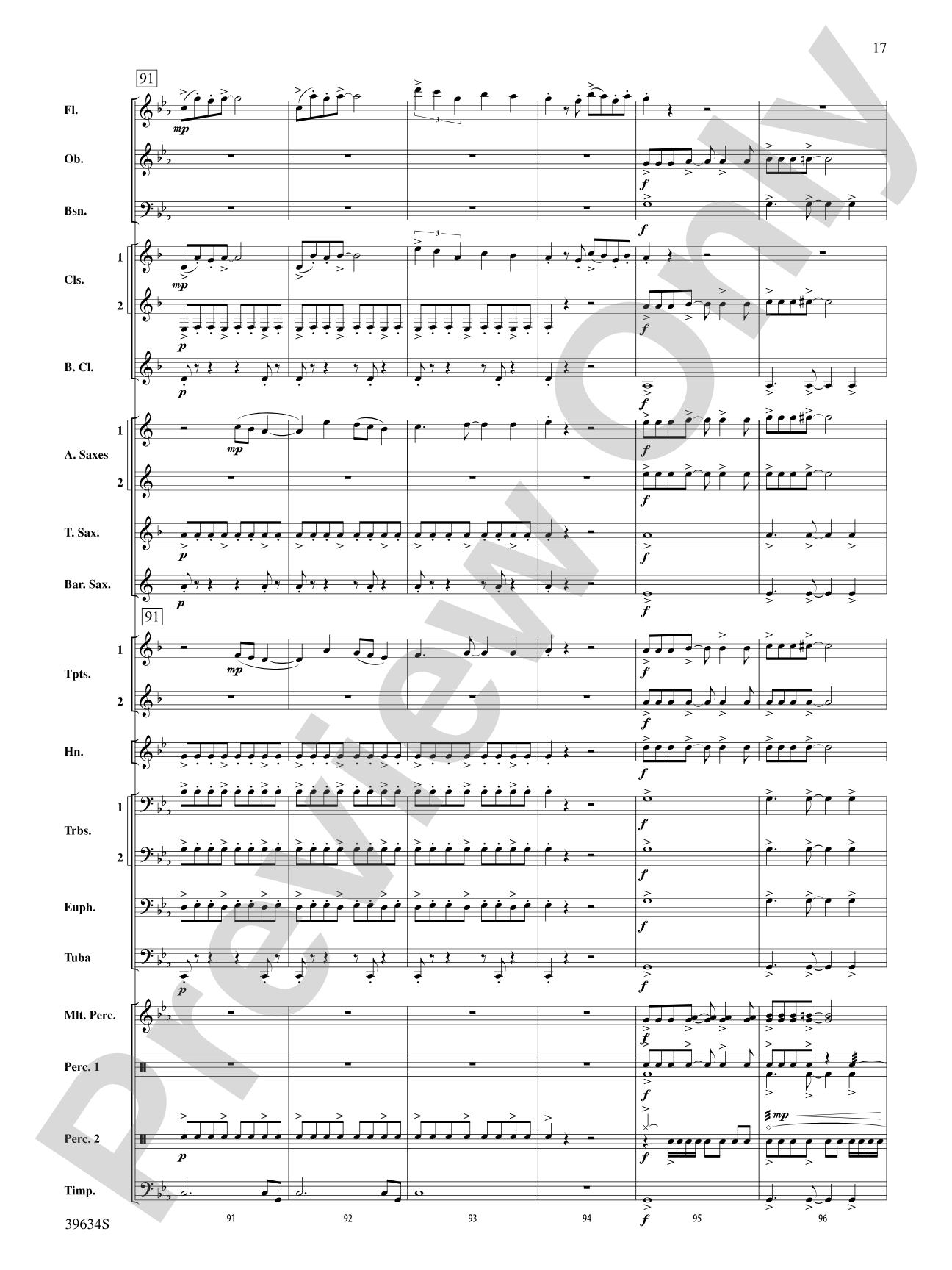 Counterbalance: Concert Band Conductor Score & Parts