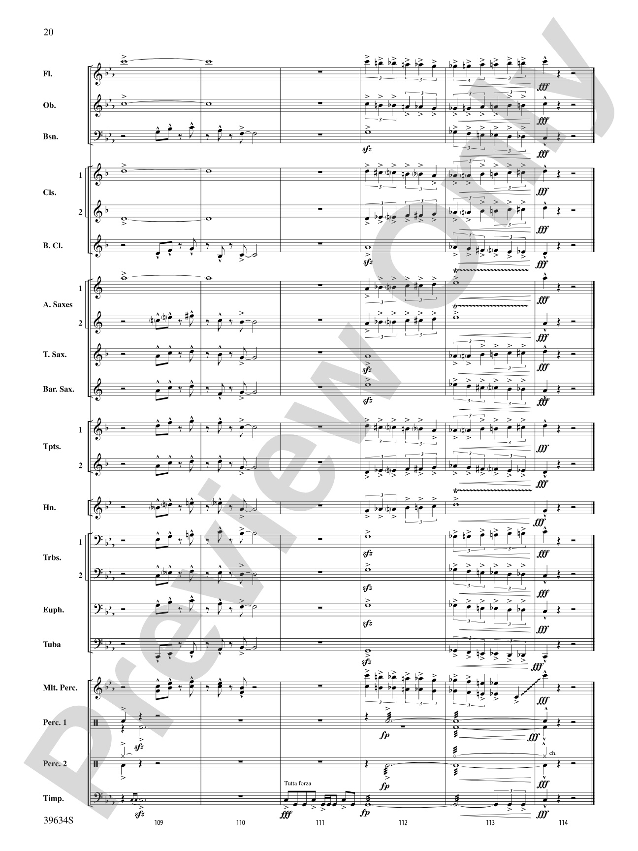 Counterbalance: Concert Band Conductor Score & Parts