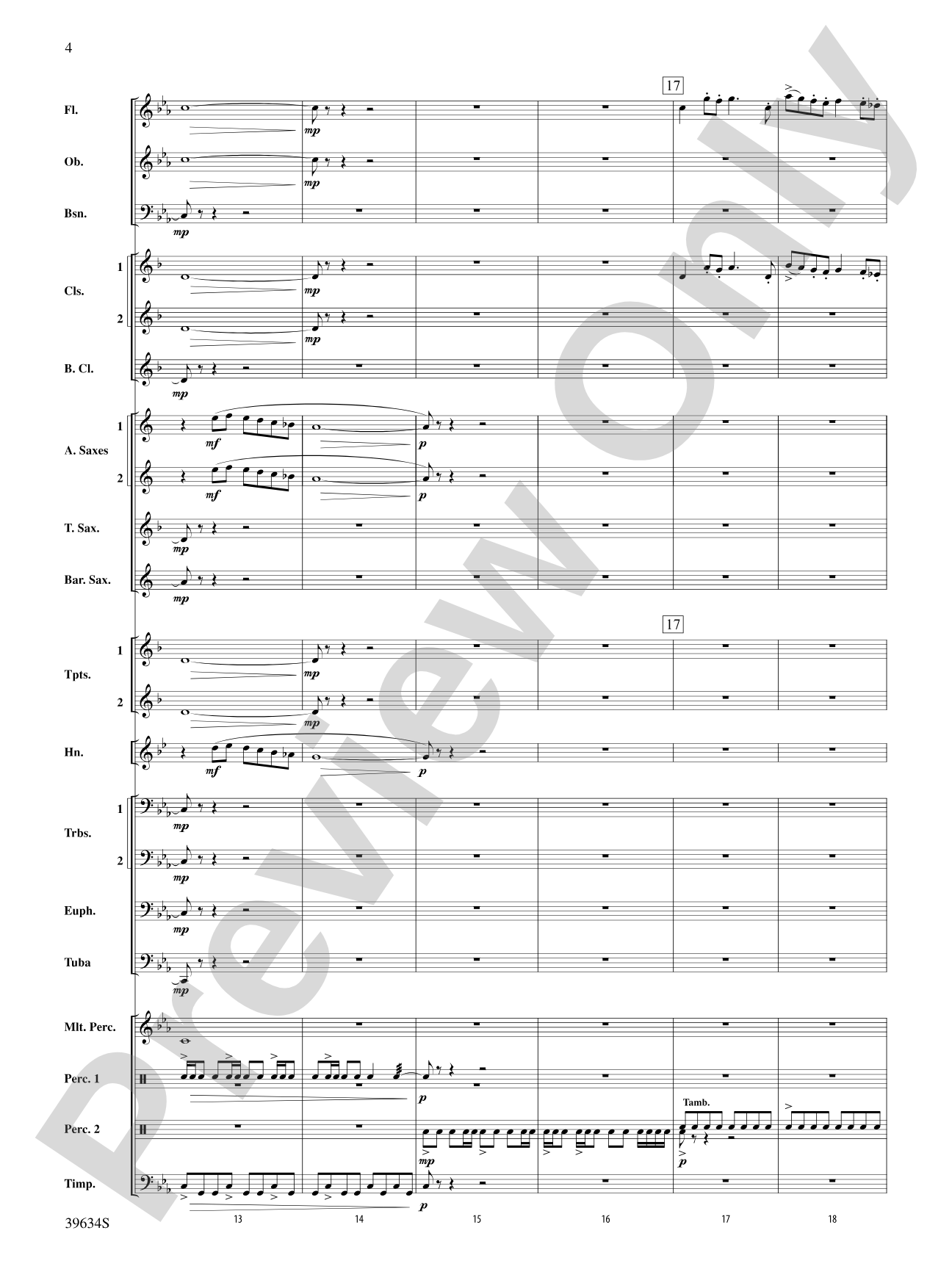 Counterbalance: Concert Band Conductor Score & Parts