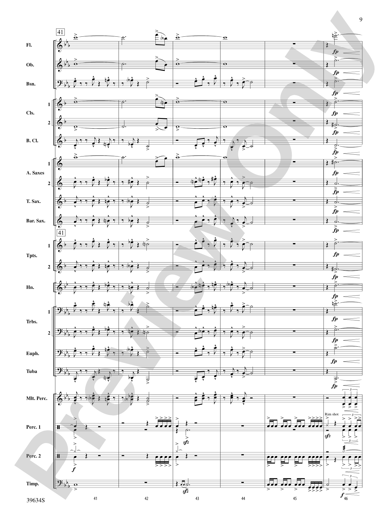 Counterbalance: Concert Band Conductor Score & Parts