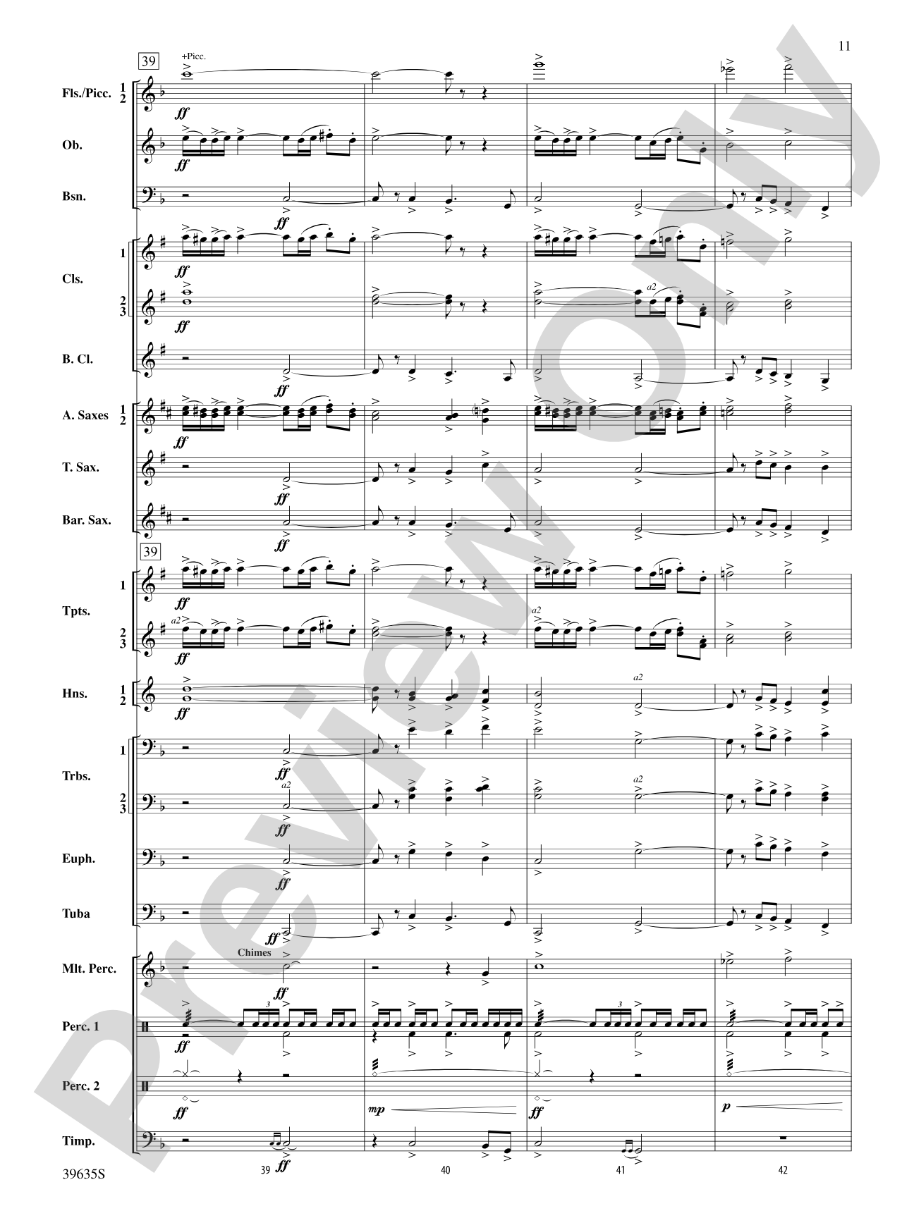 Commemoration Overture: Concert Band Conductor Score & Parts