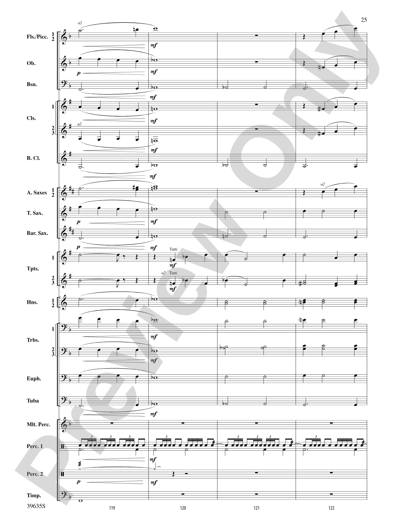 Commemoration Overture: Concert Band Conductor Score & Parts