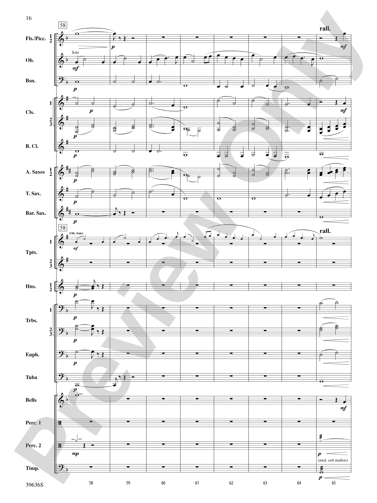 Resurgences: Concert Band Conductor Score & Parts
