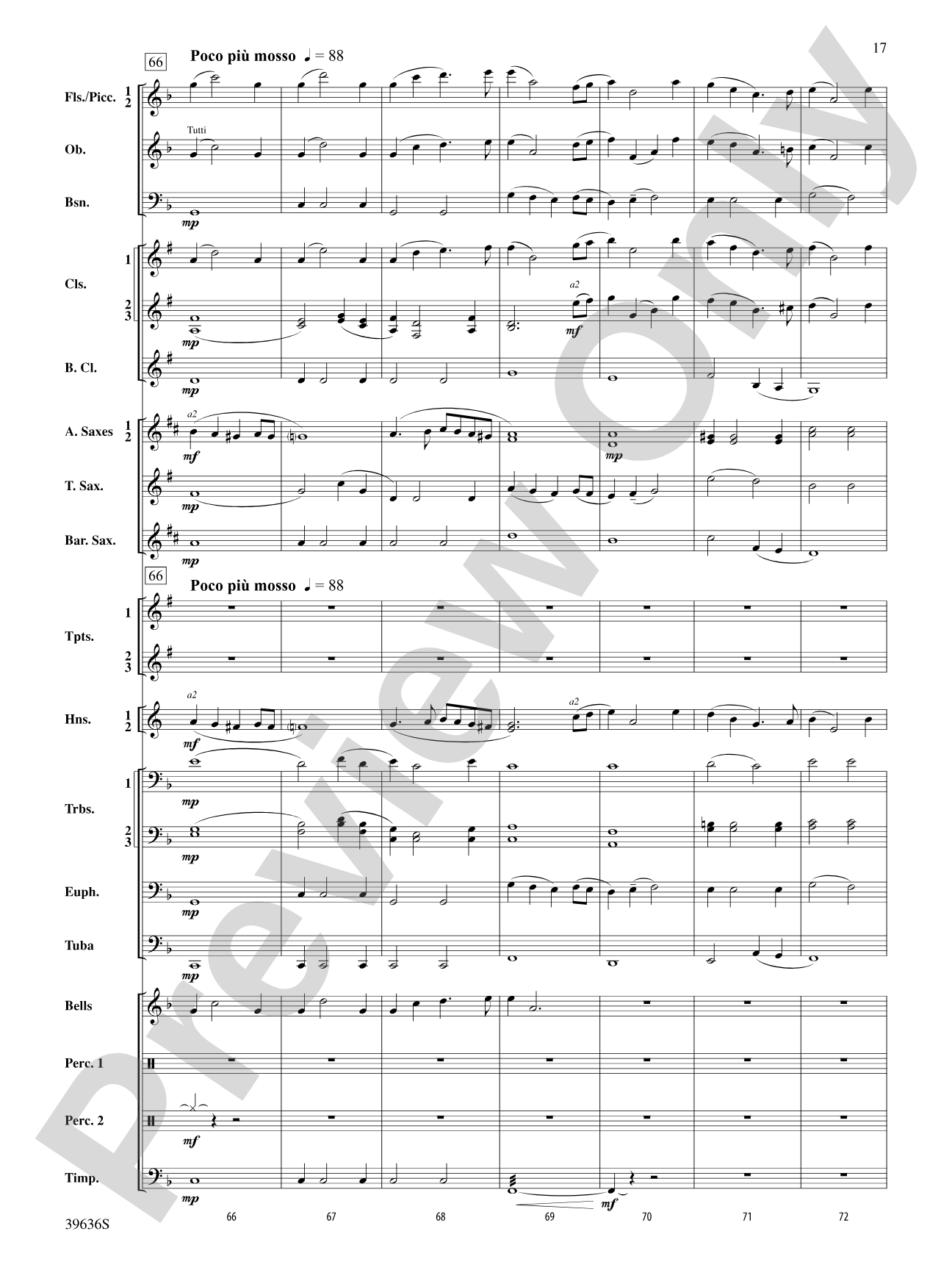 Resurgences: Concert Band Conductor Score & Parts