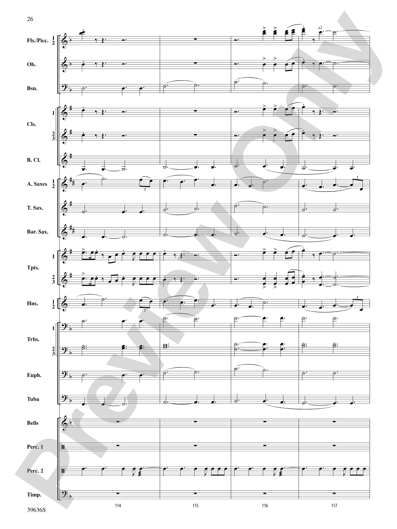 Resurgences: Concert Band Conductor Score & Parts