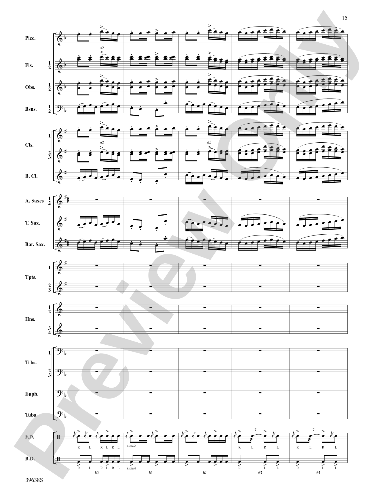 Field Ayres: Concert Band Conductor Score & Parts