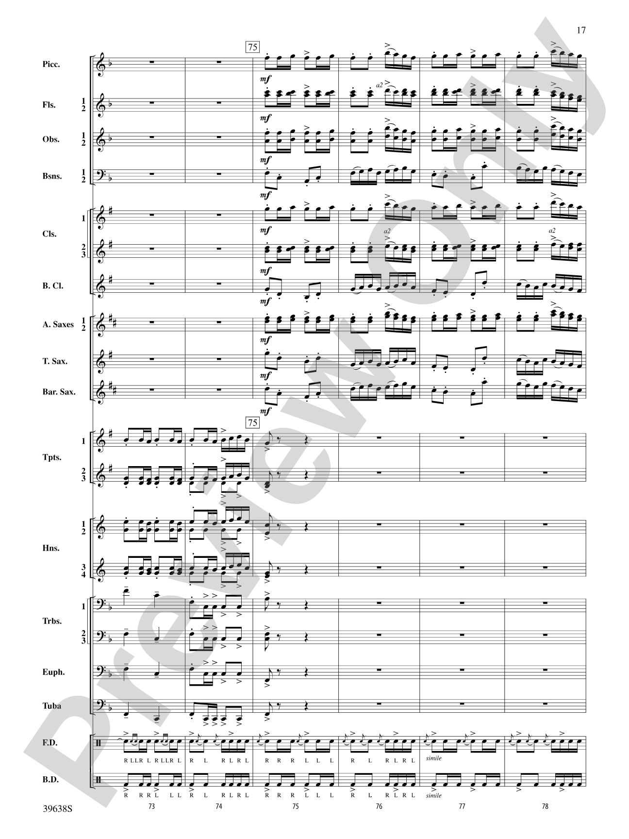 Field Ayres: Concert Band Conductor Score & Parts