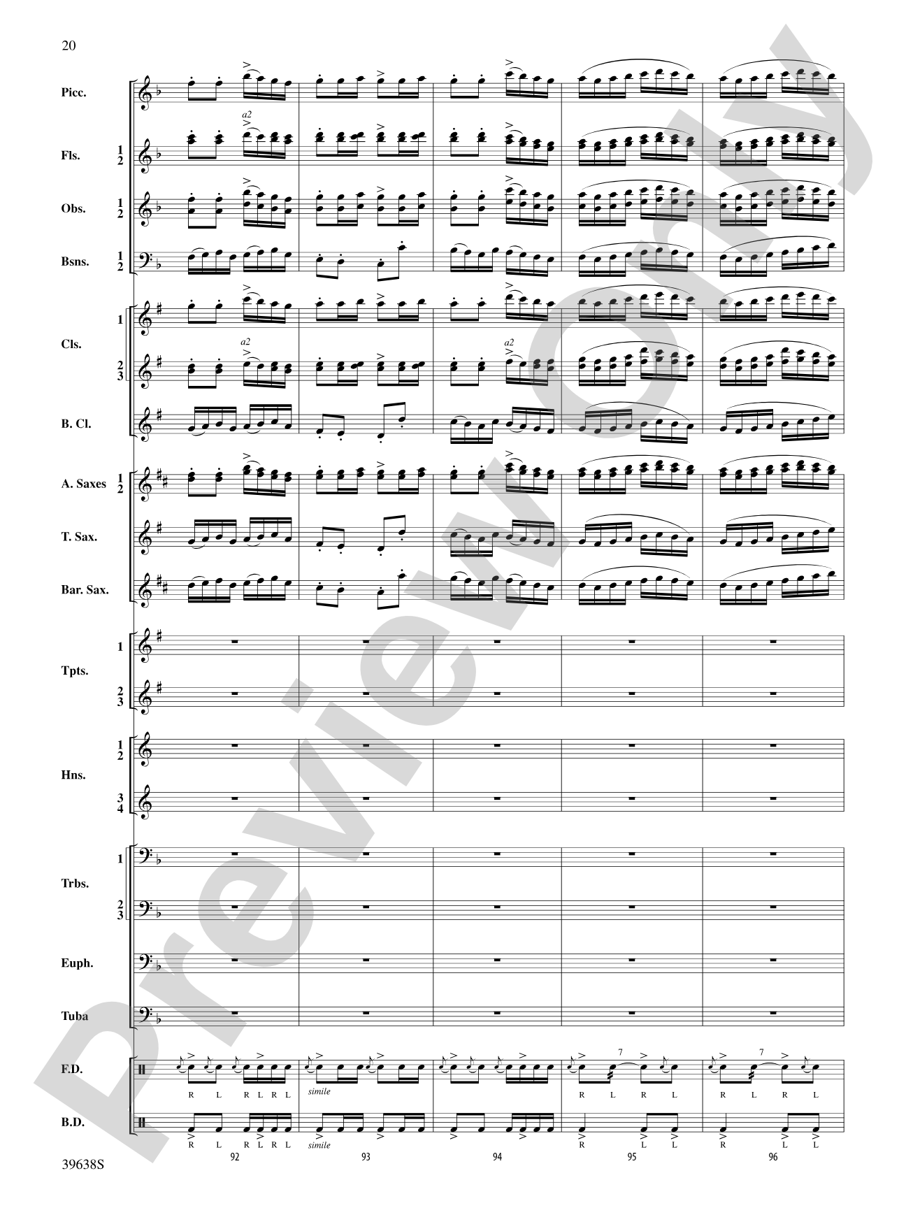 Field Ayres: Concert Band Conductor Score & Parts