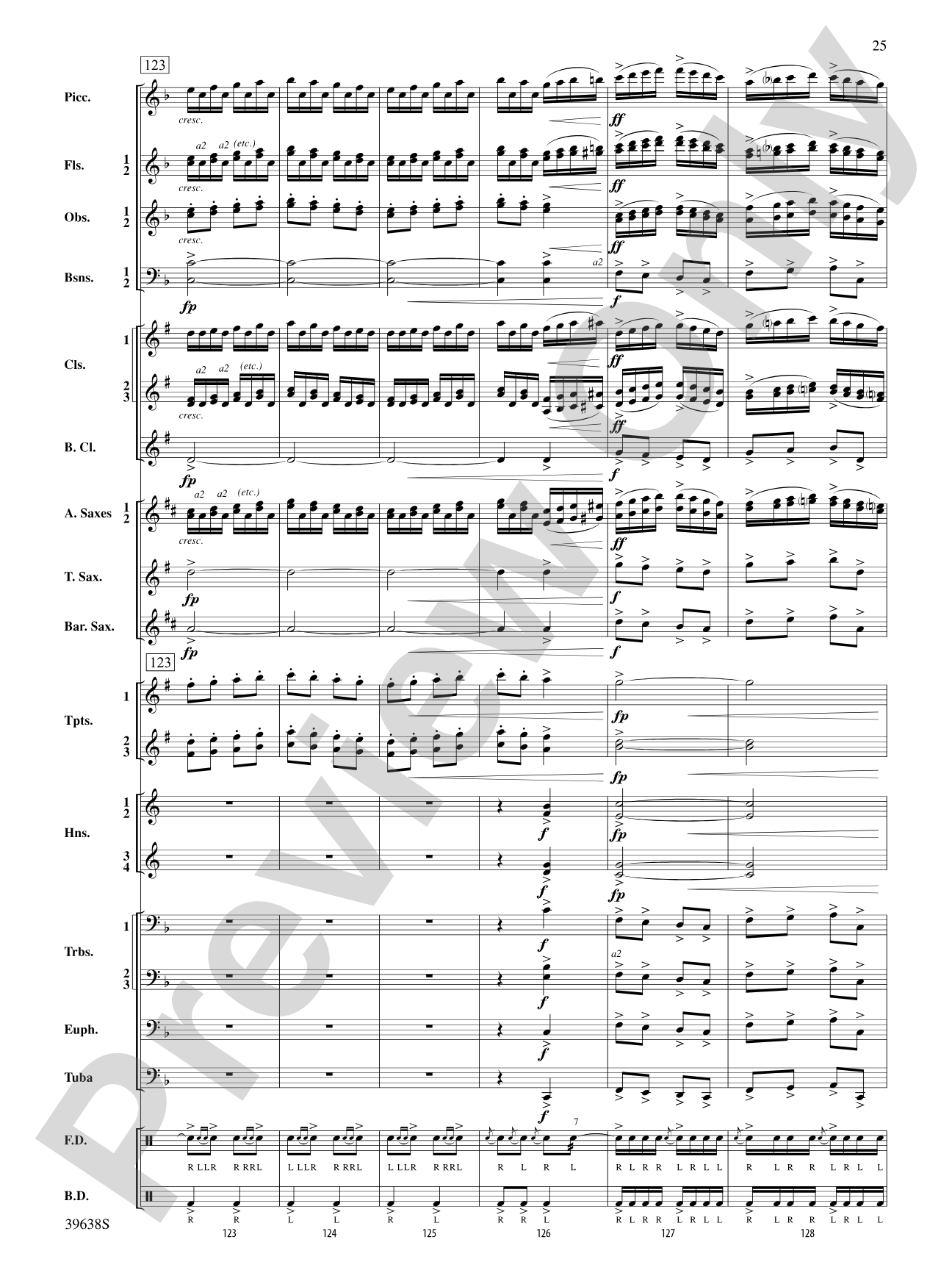 Field Ayres: Concert Band Conductor Score & Parts