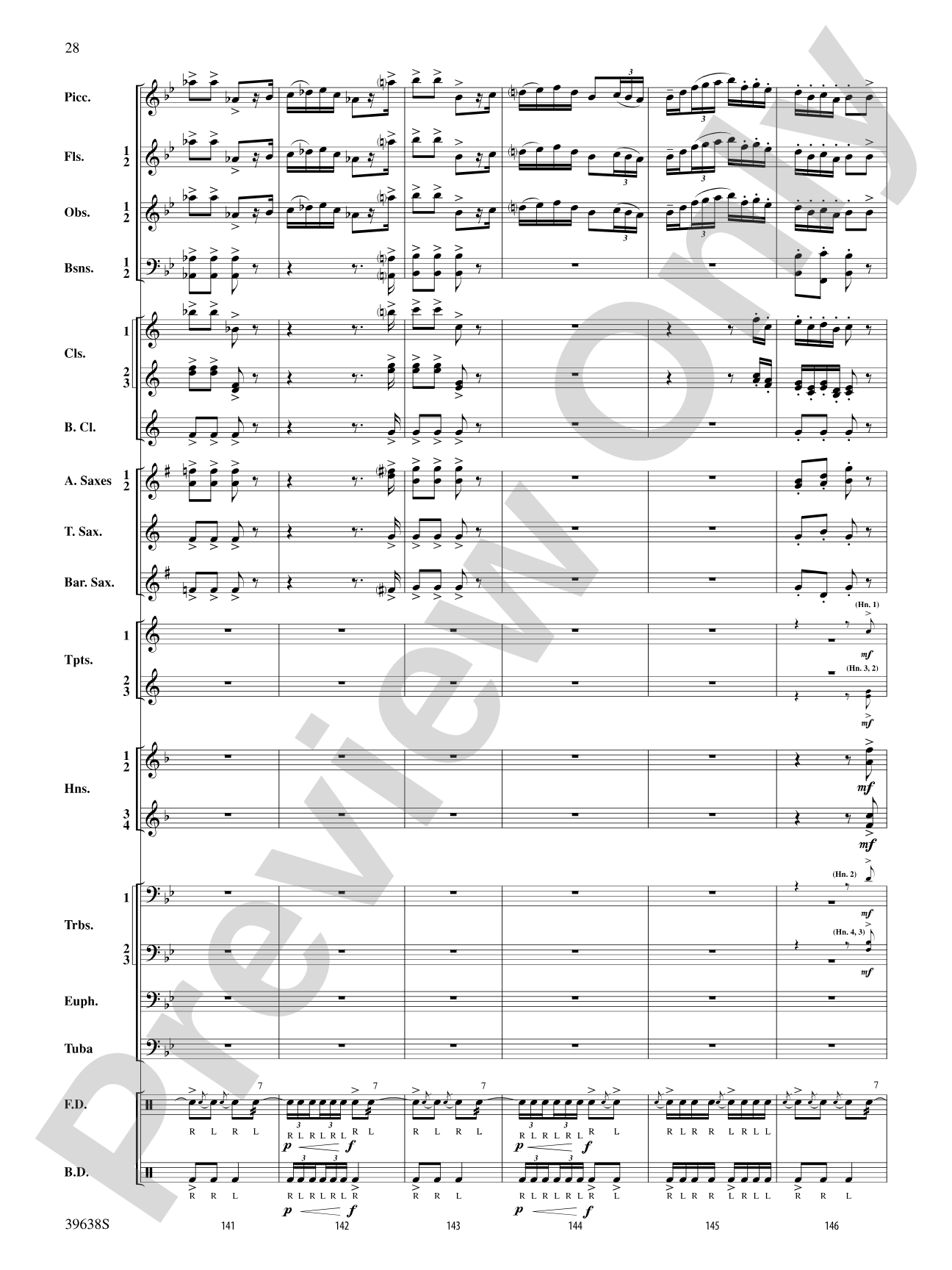 Field Ayres: Concert Band Conductor Score & Parts