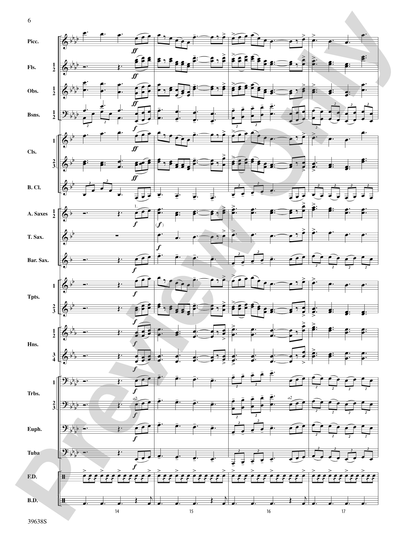 Field Ayres: Concert Band Conductor Score & Parts