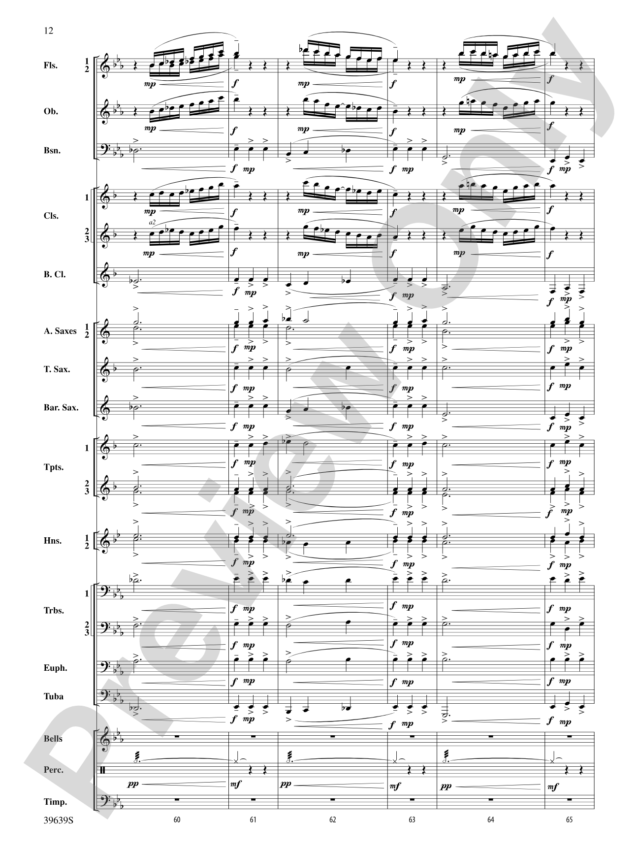 Two Nativity Carols: Concert Band Conductor Score & Parts