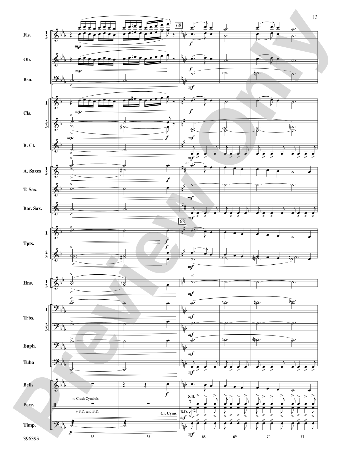 Two Nativity Carols: Concert Band Conductor Score & Parts