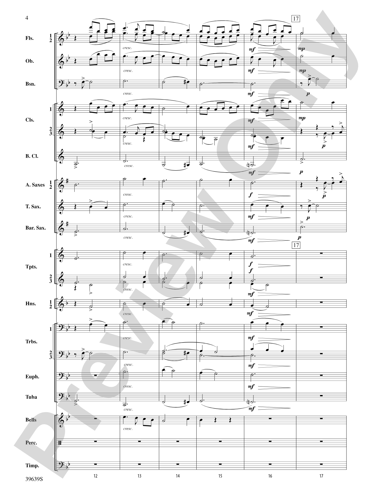 Two Nativity Carols: Concert Band Conductor Score & Parts