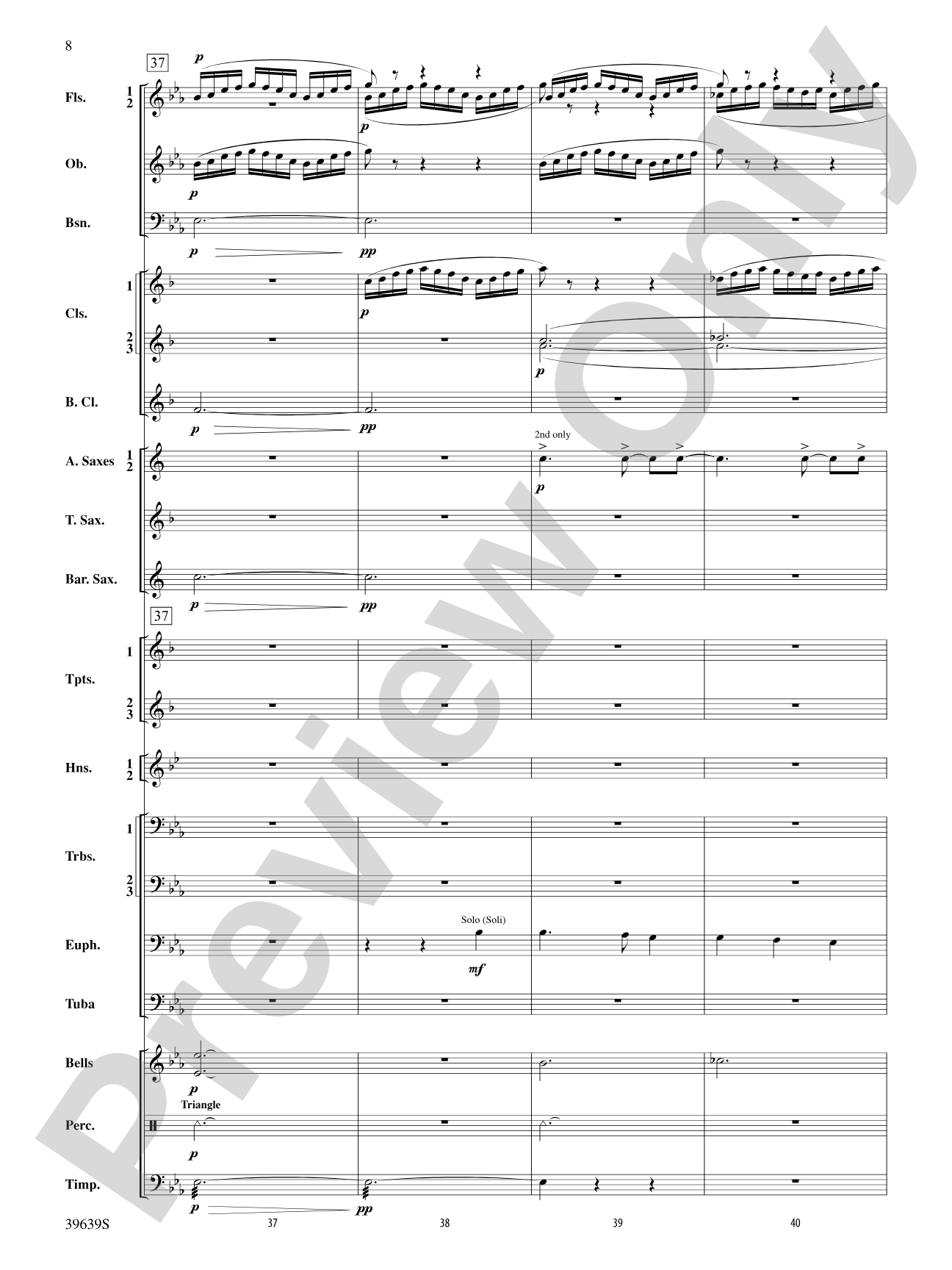 Two Nativity Carols: Concert Band Conductor Score & Parts