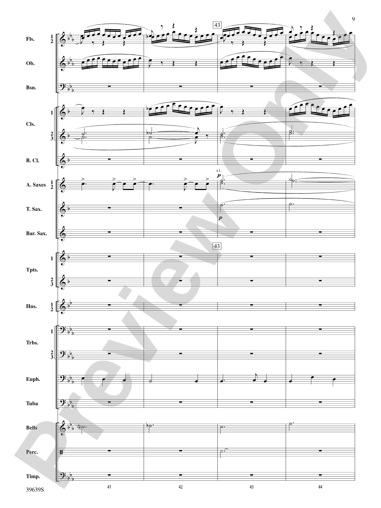 Two Nativity Carols: Concert Band Conductor Score & Parts