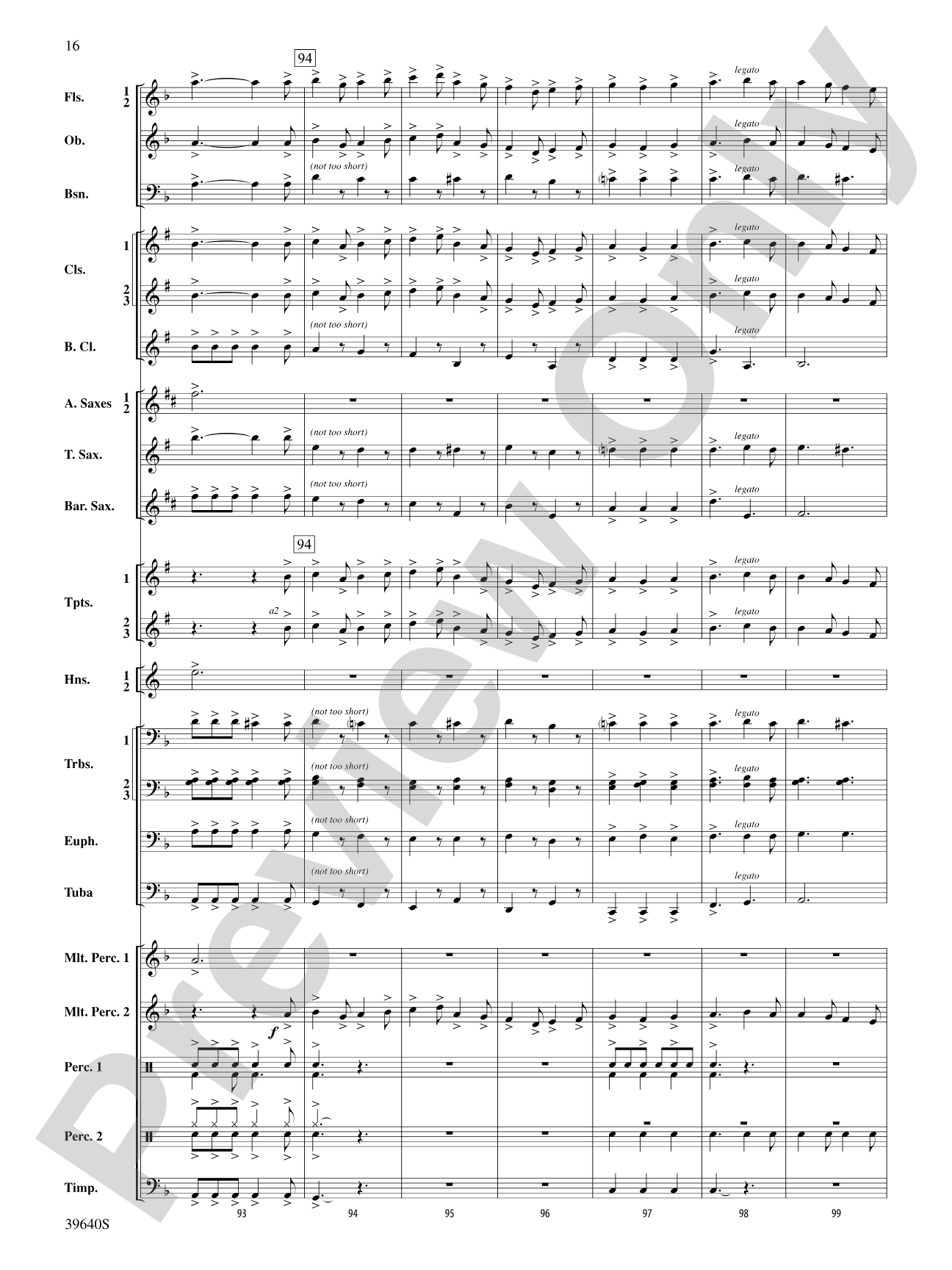 Ancient Carol Variants: Concert Band Conductor Score & Parts