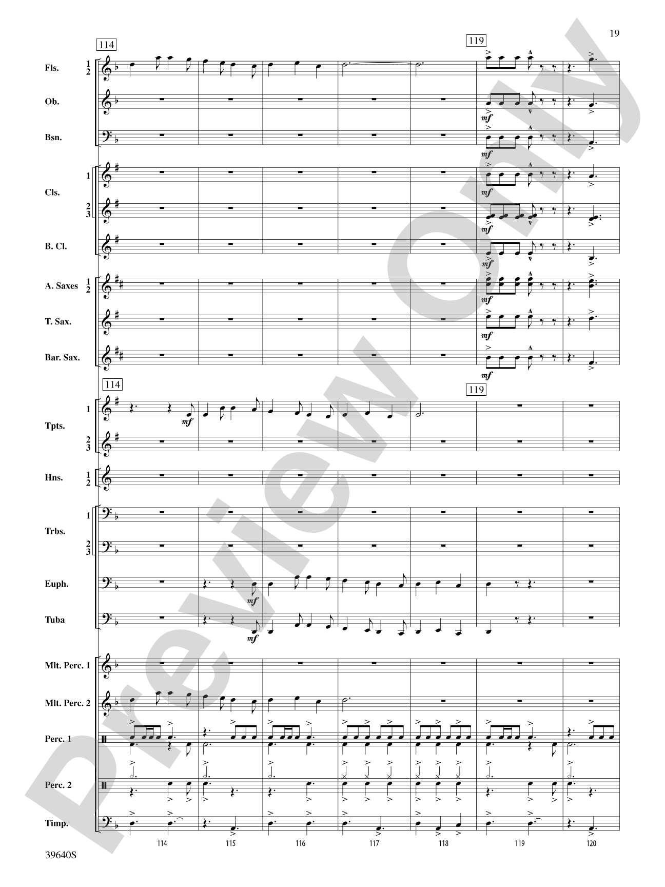 Ancient Carol Variants: Concert Band Conductor Score & Parts