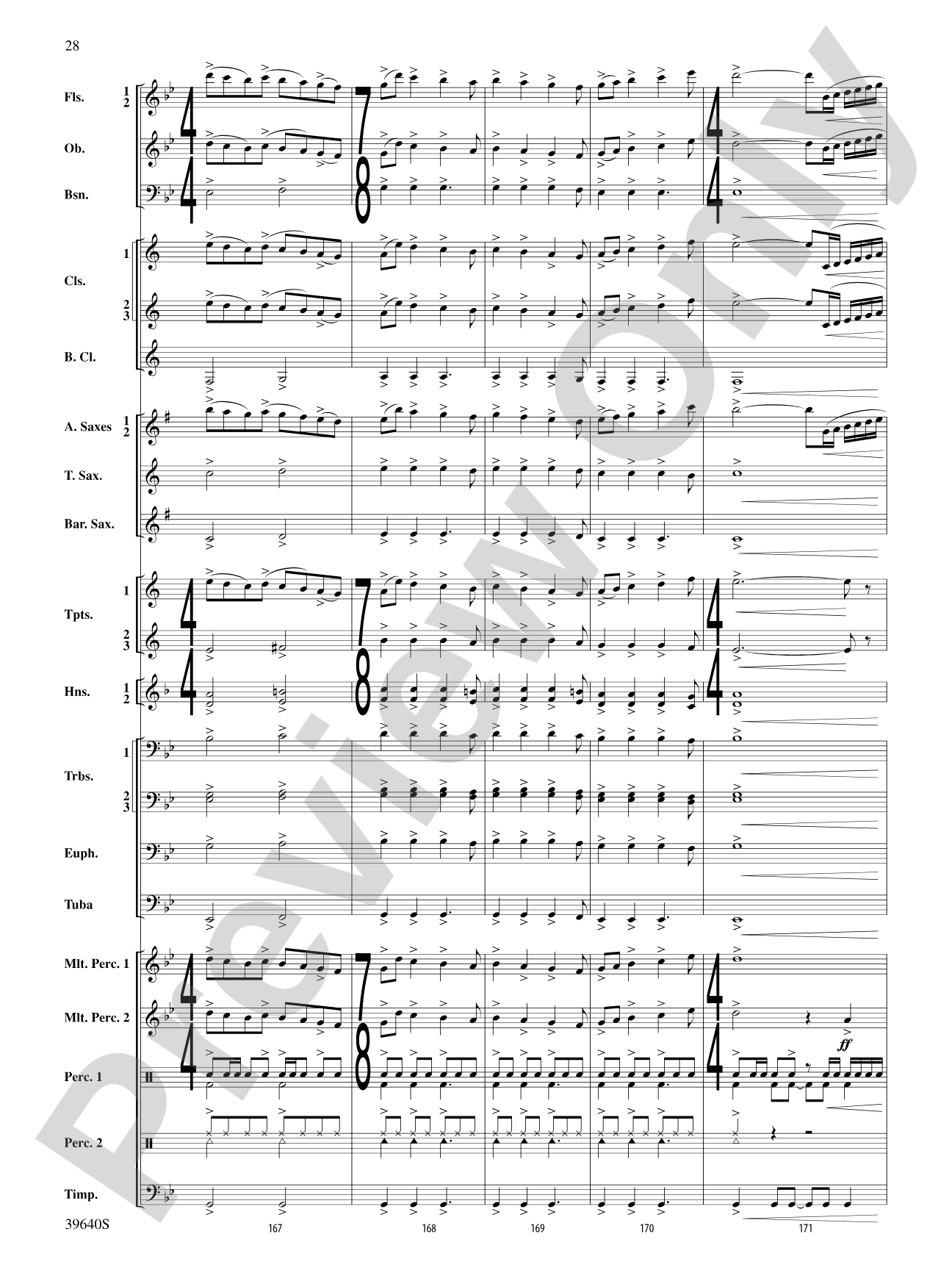 Ancient Carol Variants: Concert Band Conductor Score & Parts