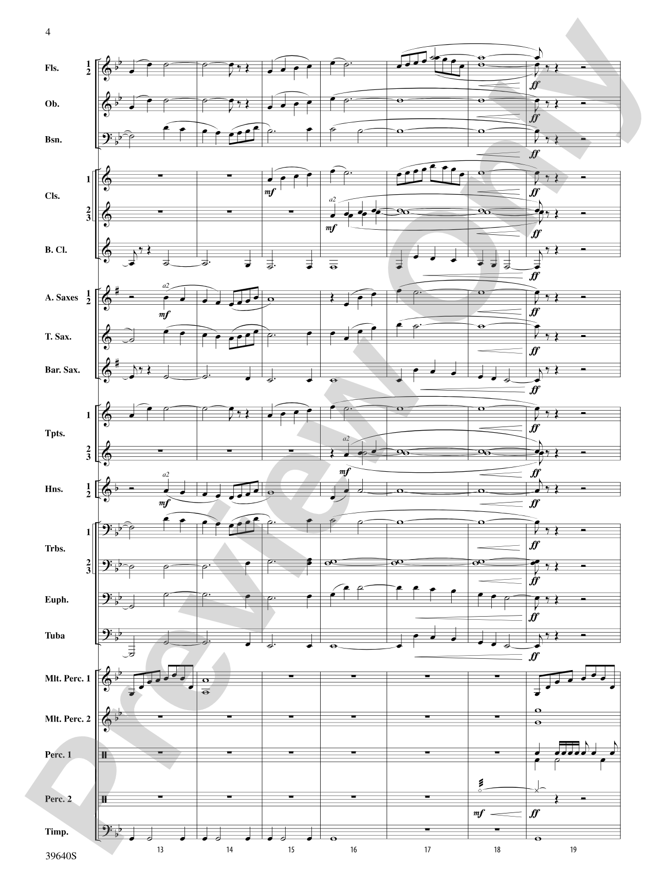 Ancient Carol Variants: Concert Band Conductor Score & Parts