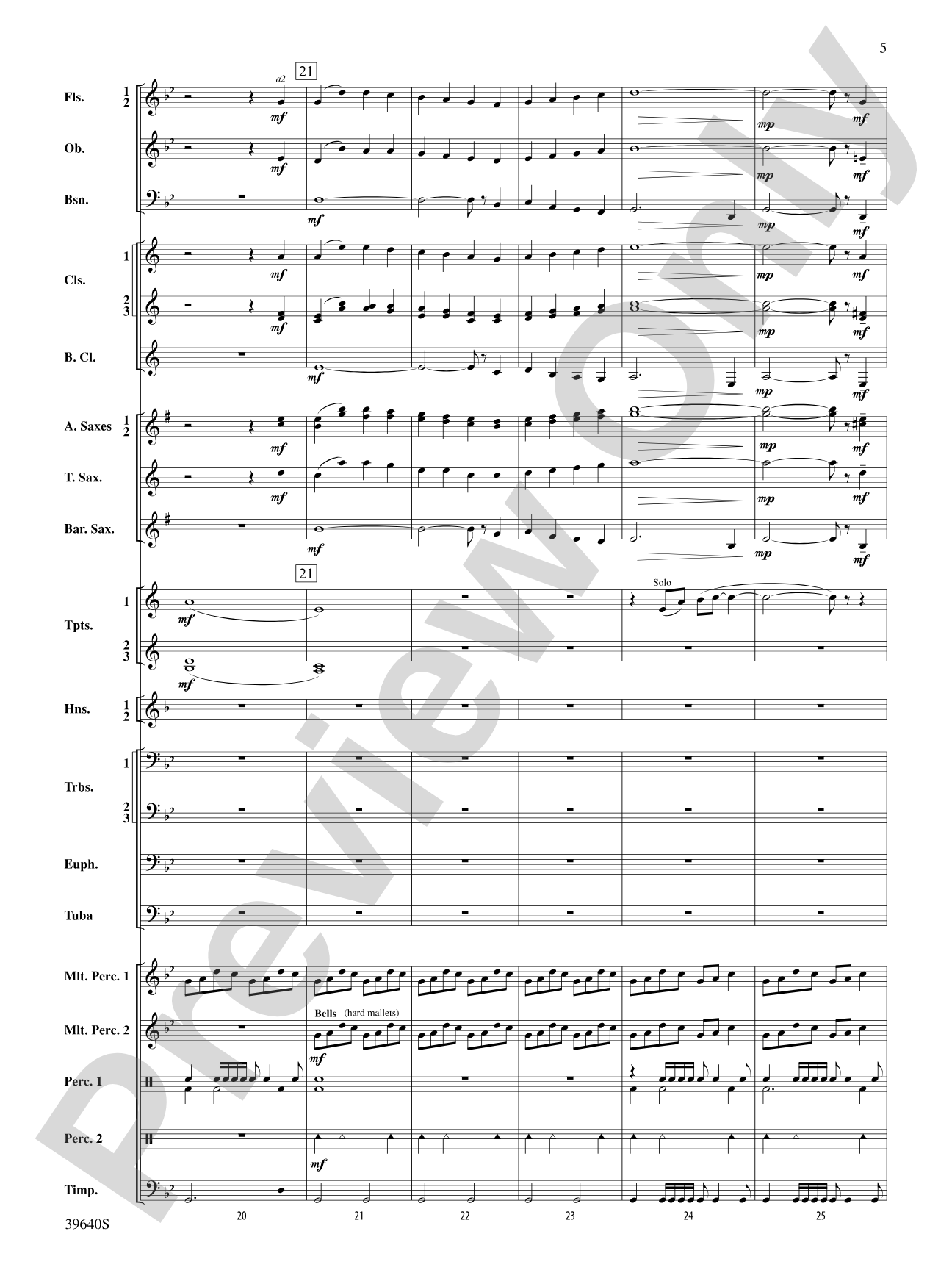 Ancient Carol Variants: Concert Band Conductor Score & Parts
