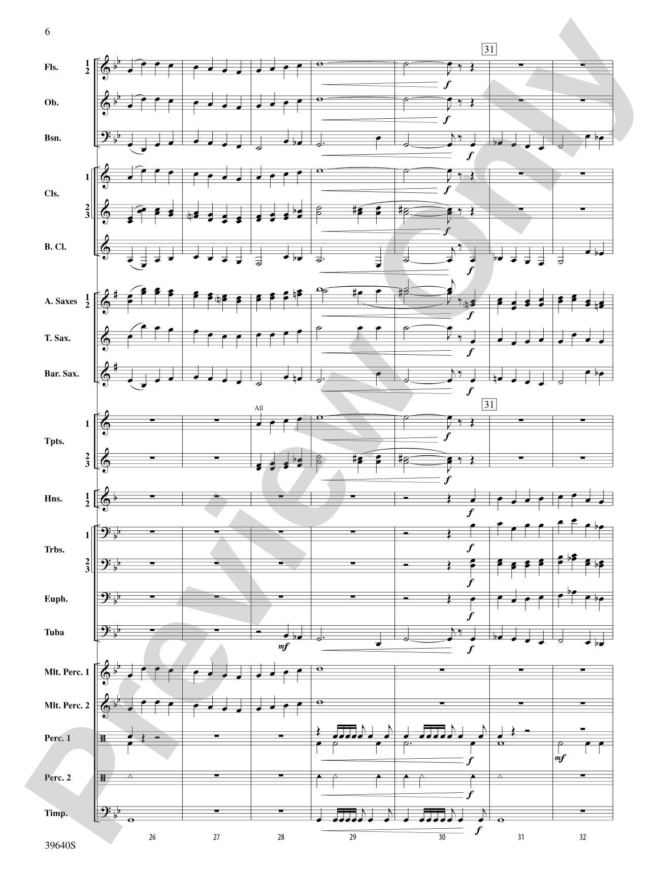 Ancient Carol Variants: Concert Band Conductor Score & Parts