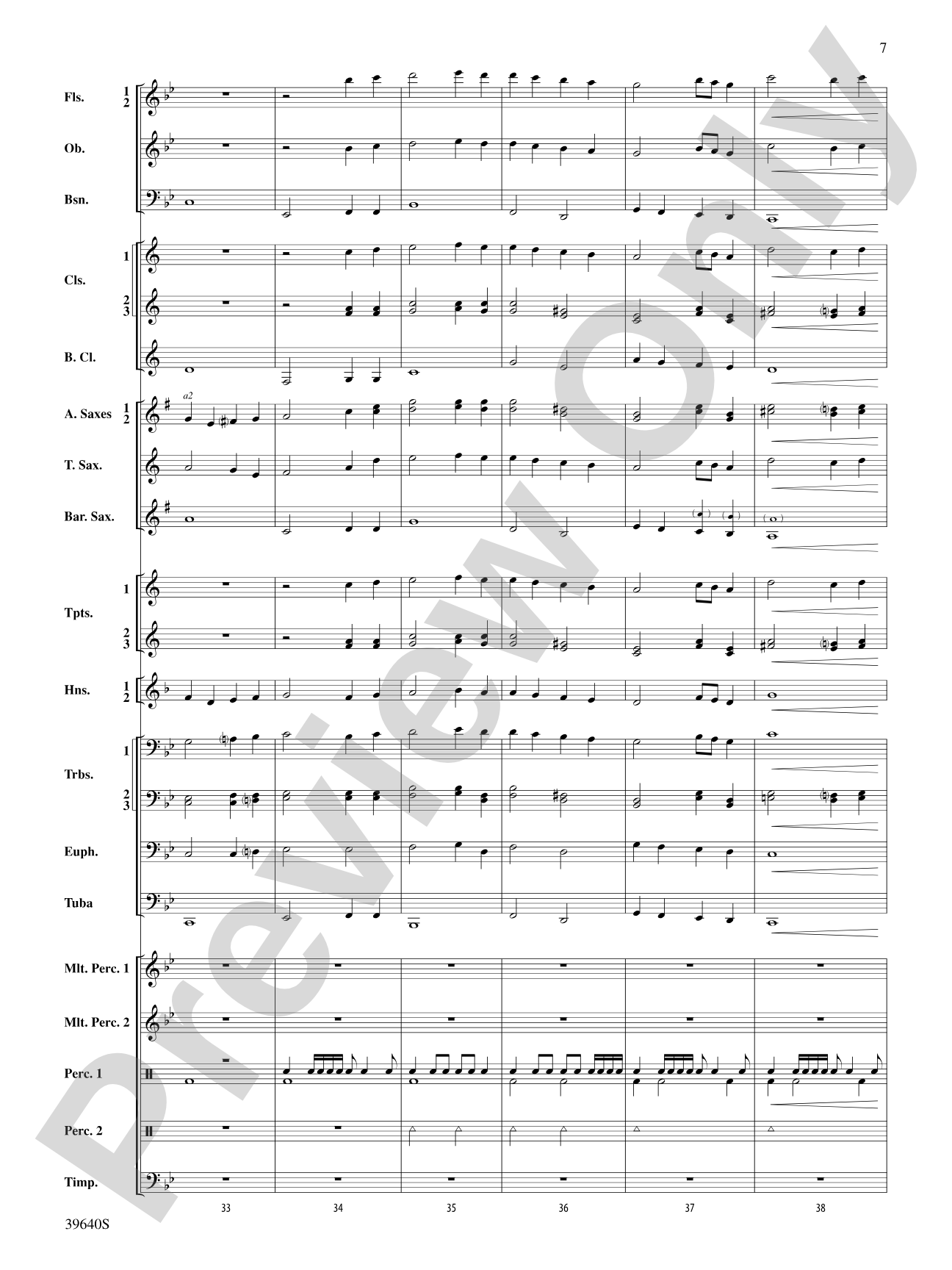 Ancient Carol Variants: Concert Band Conductor Score & Parts