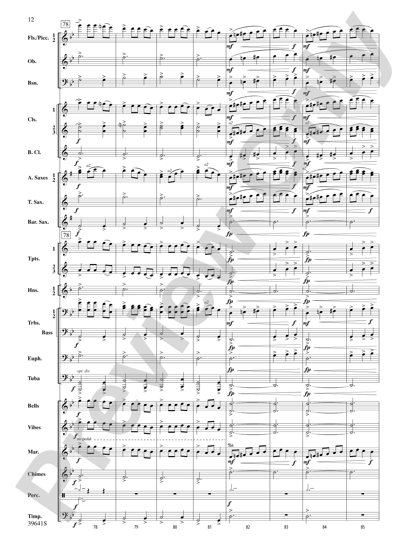 Adventum: Concert Band Conductor Score & Parts
