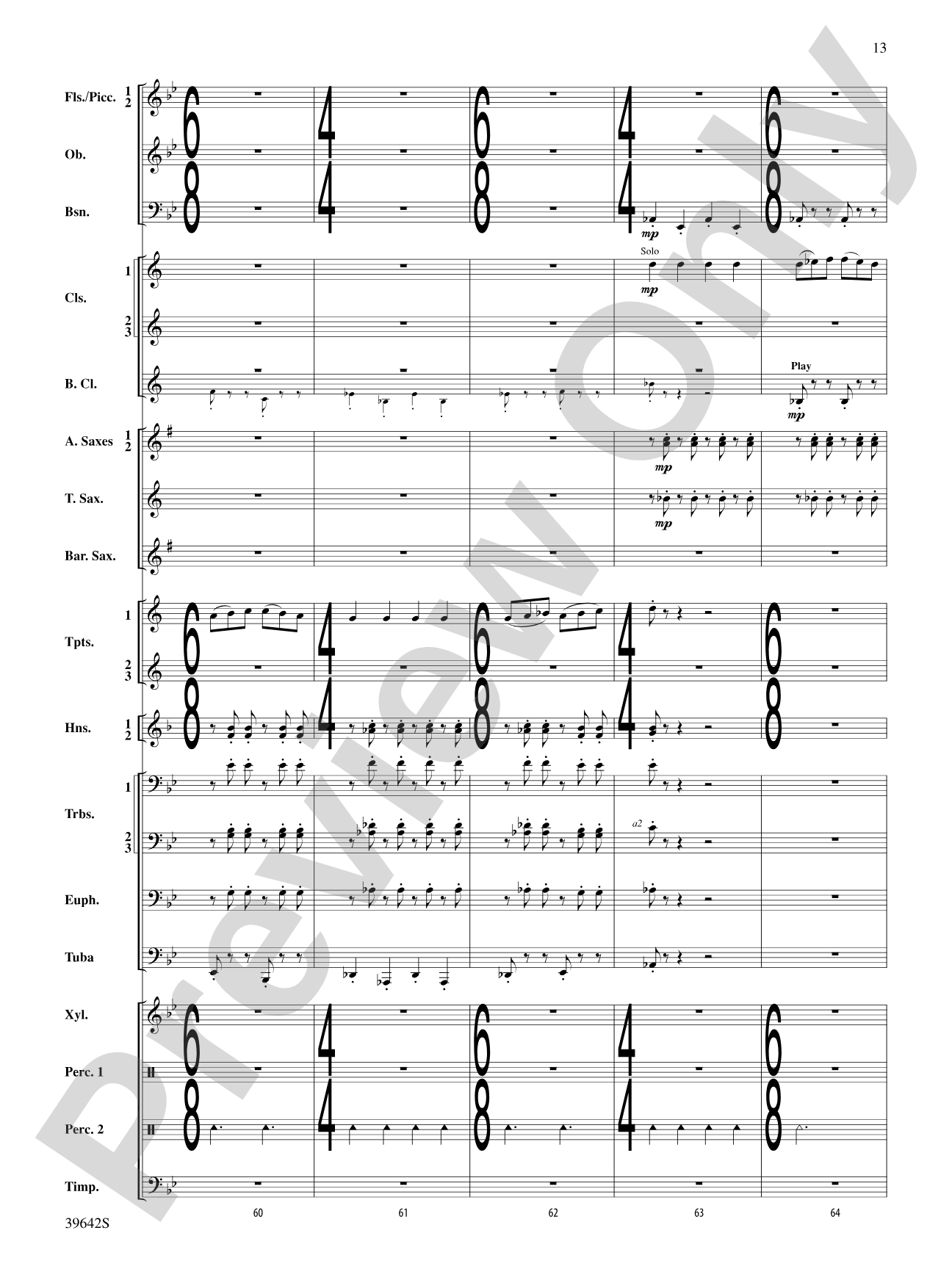 Chroma: Concert Band Conductor Score & Parts