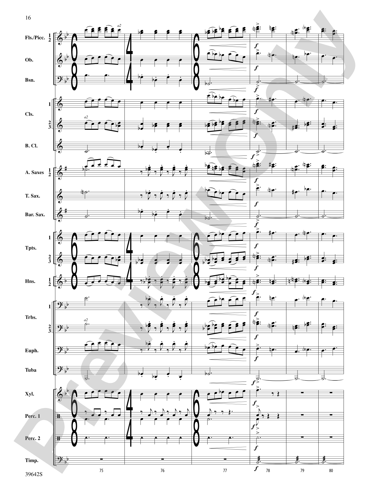 Chroma: Concert Band Conductor Score & Parts