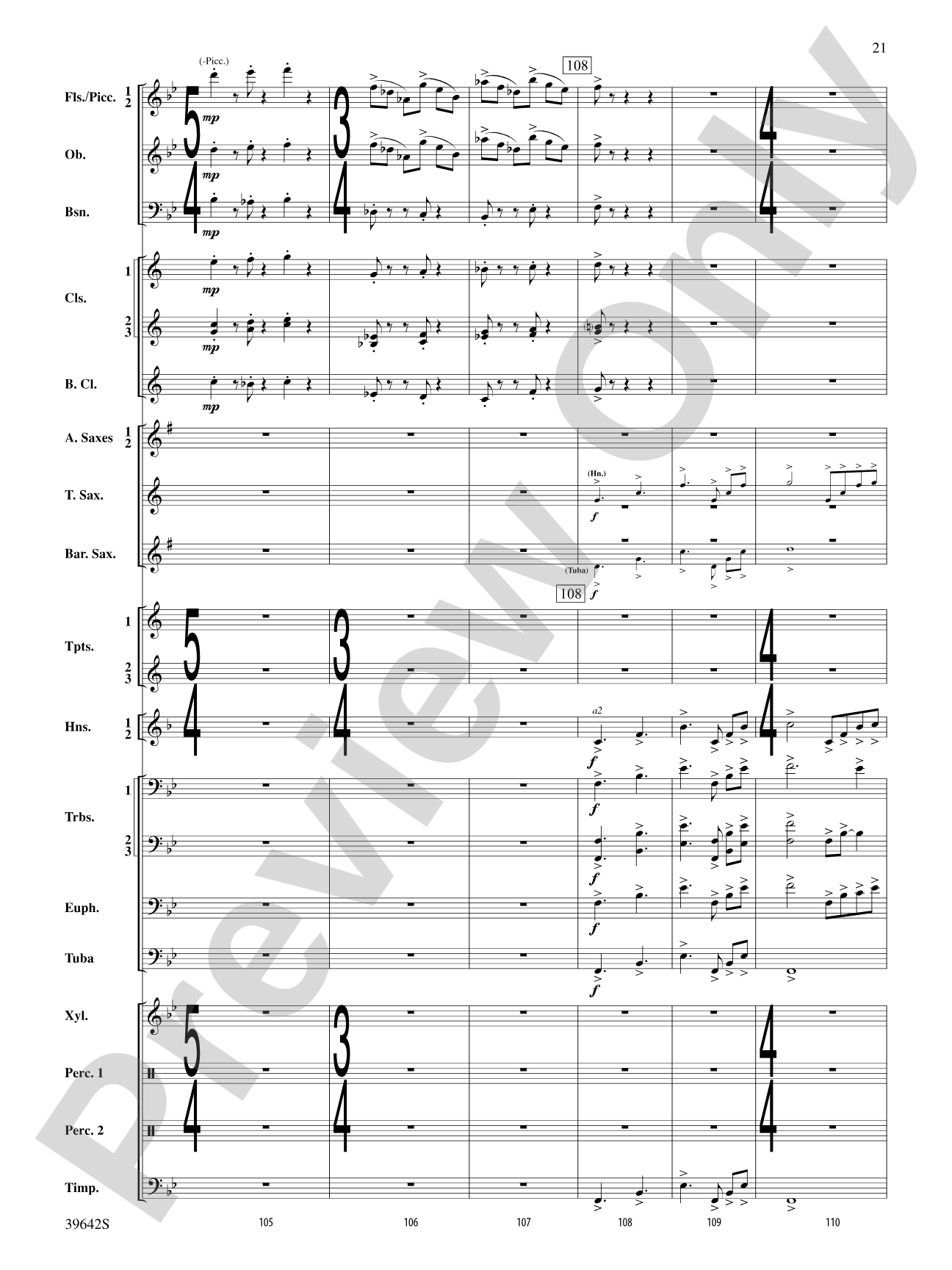 Chroma: Concert Band Conductor Score & Parts