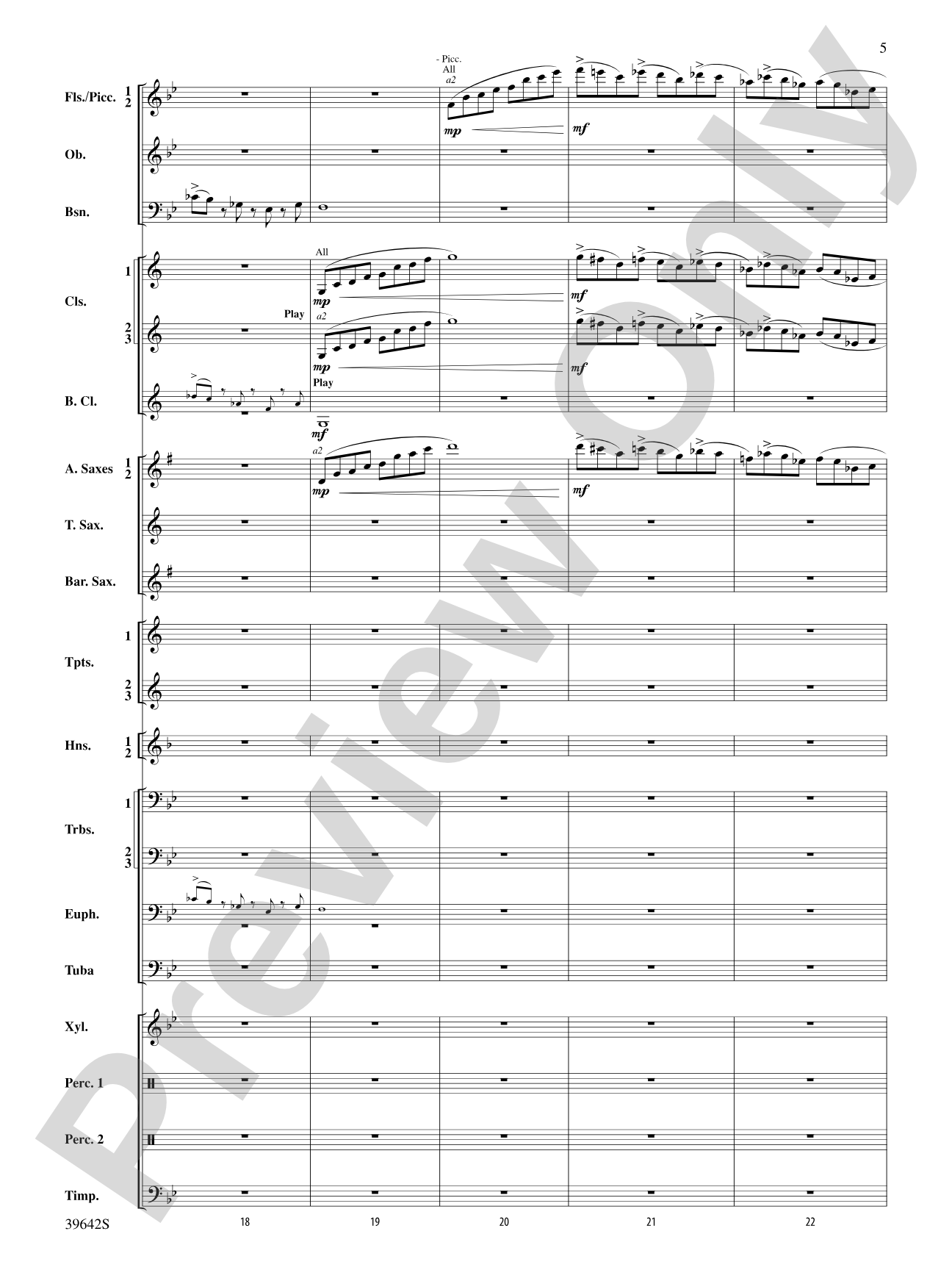 Chroma: Concert Band Conductor Score & Parts