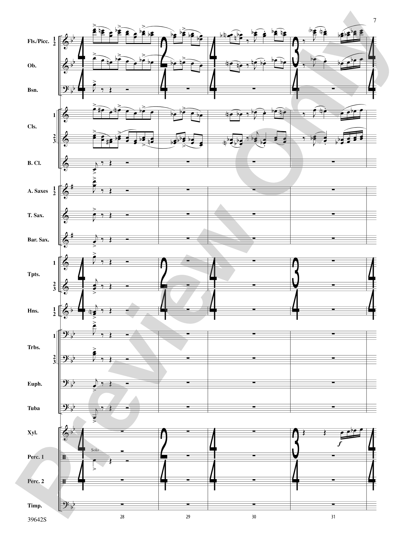 Chroma: Concert Band Conductor Score & Parts