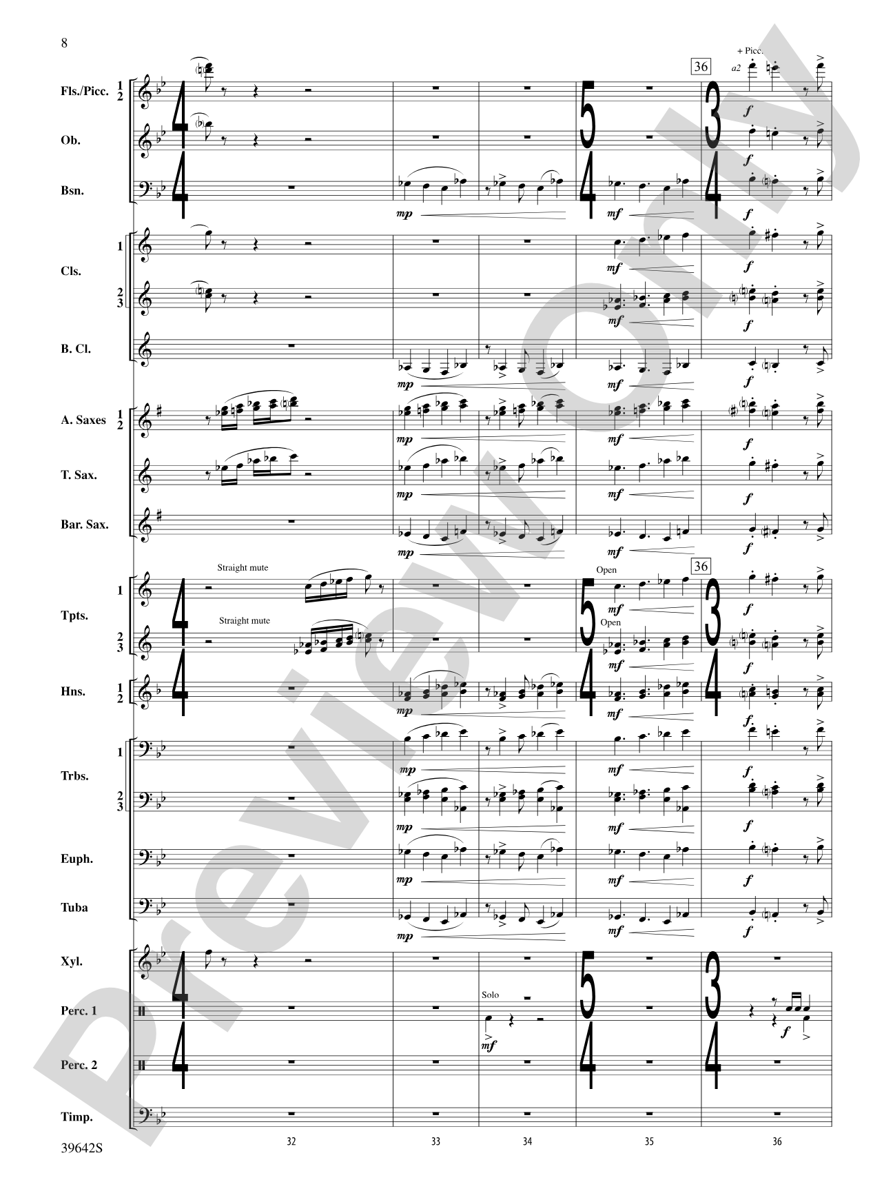 Chroma: Concert Band Conductor Score & Parts
