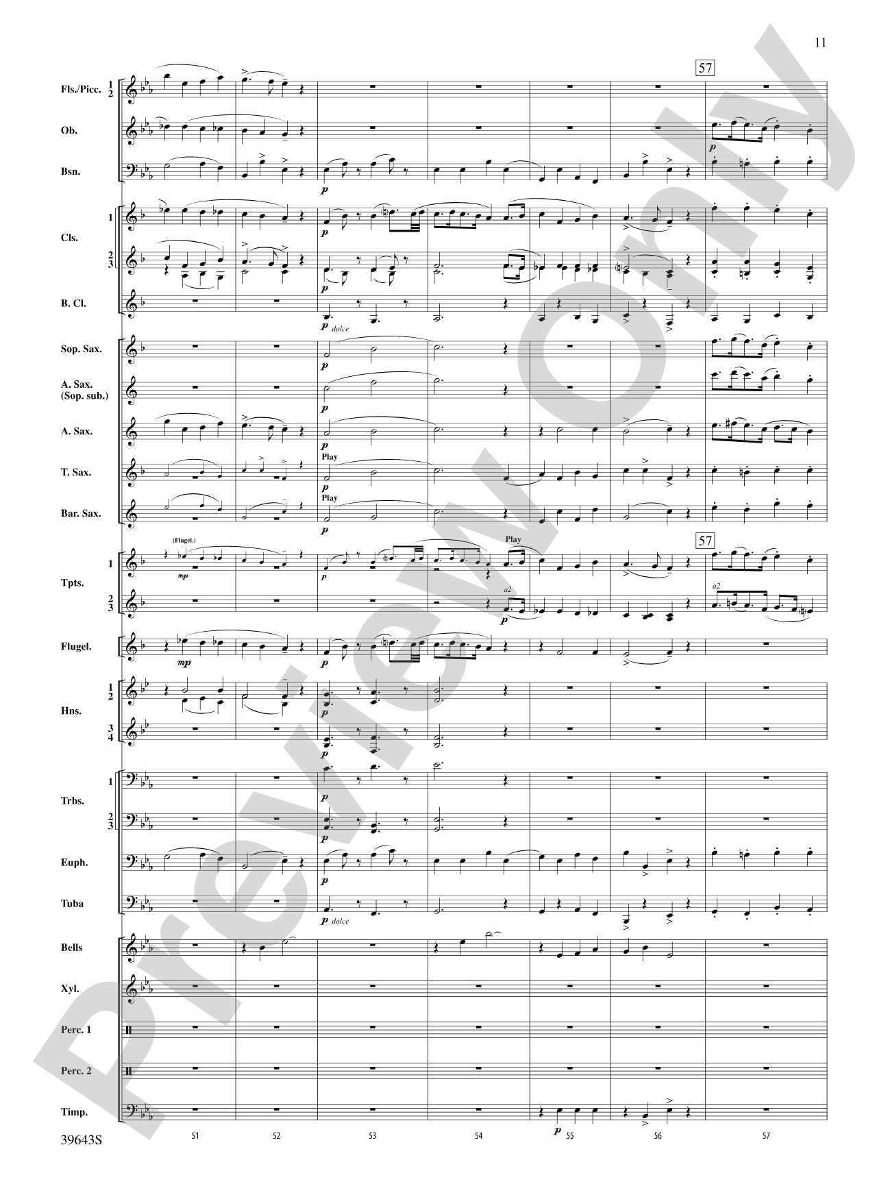 Country Gardens: Concert Band Conductor Score & Parts