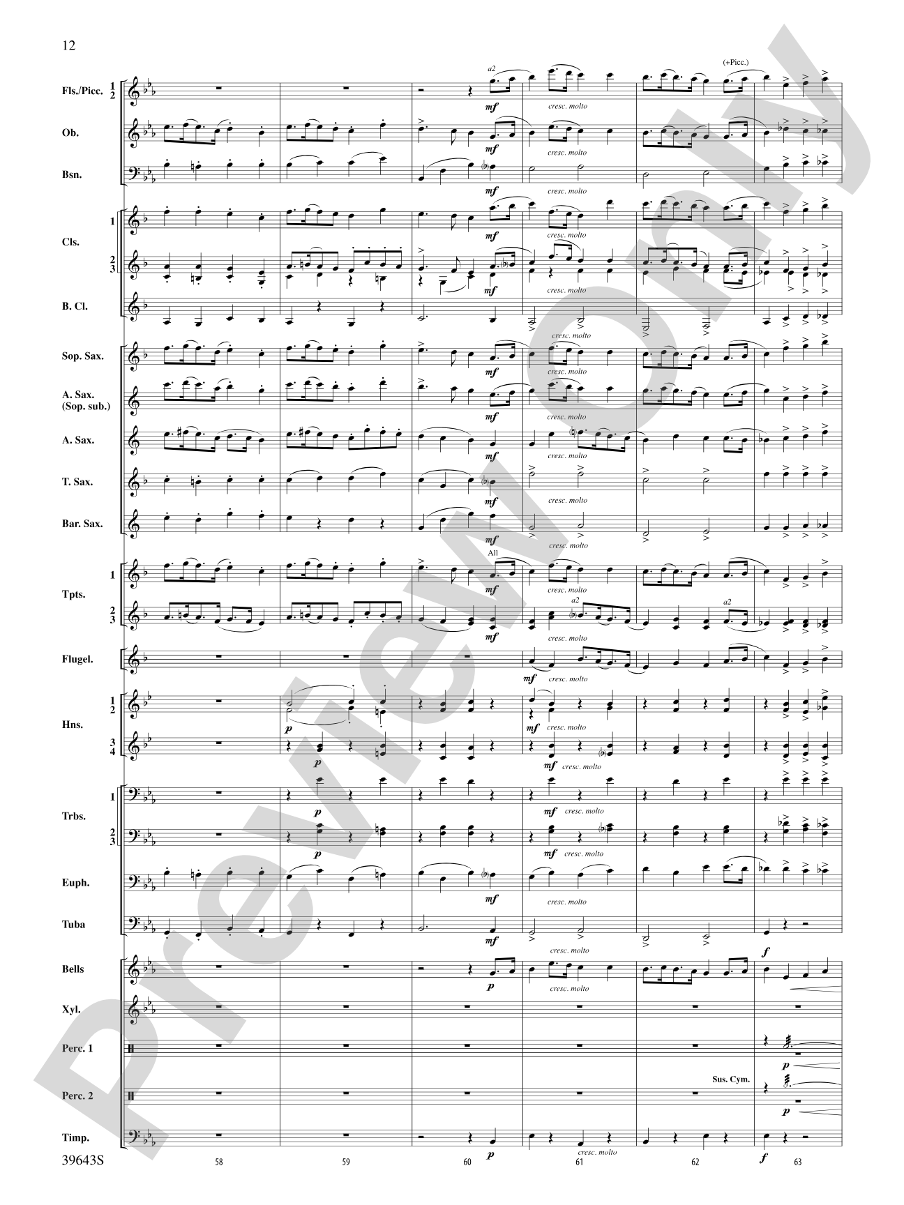 Country Gardens: Concert Band Conductor Score & Parts