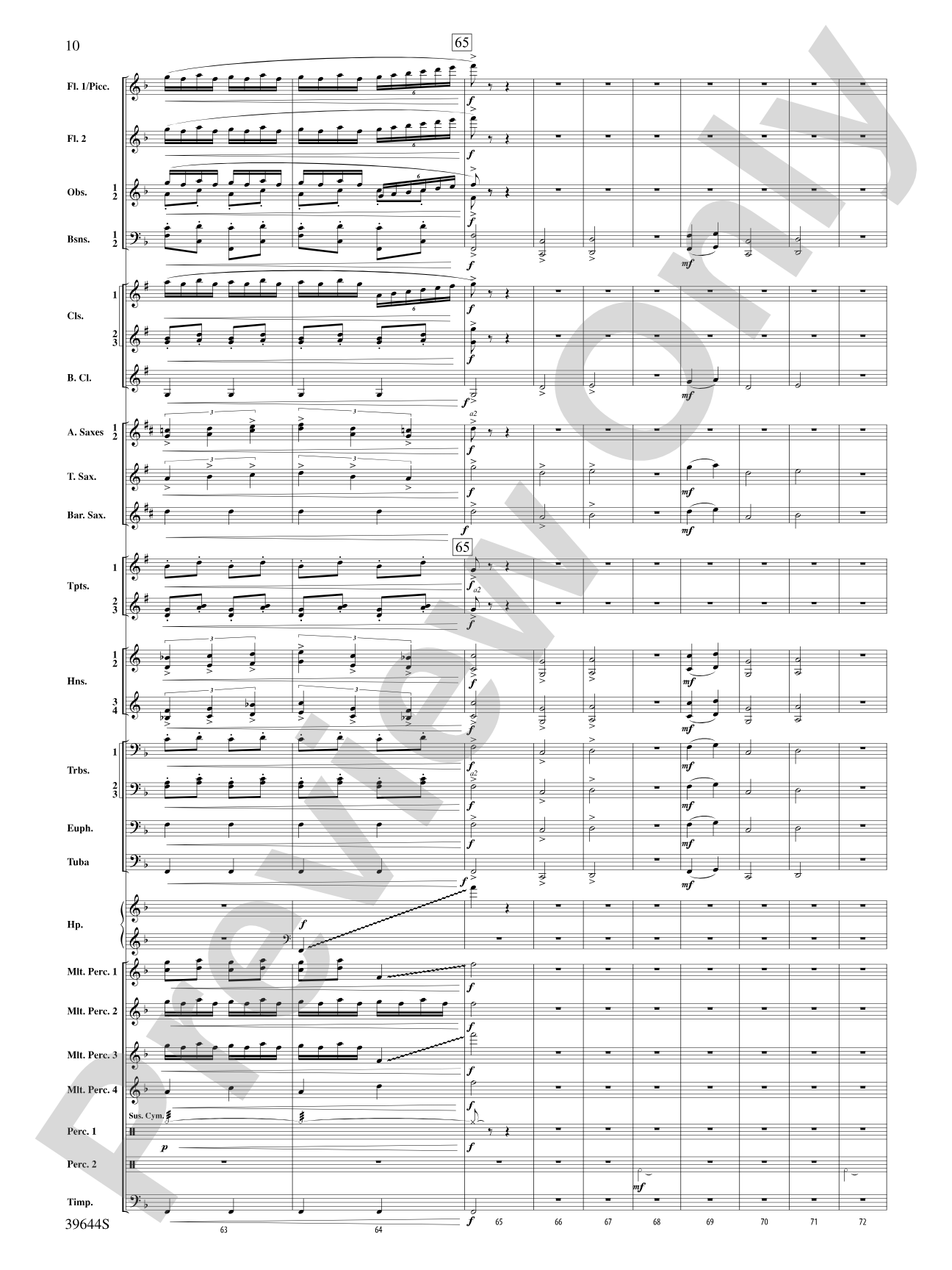 Laideronnette: Impératrice des Pagodes (from Ma mère l'oye ): Score