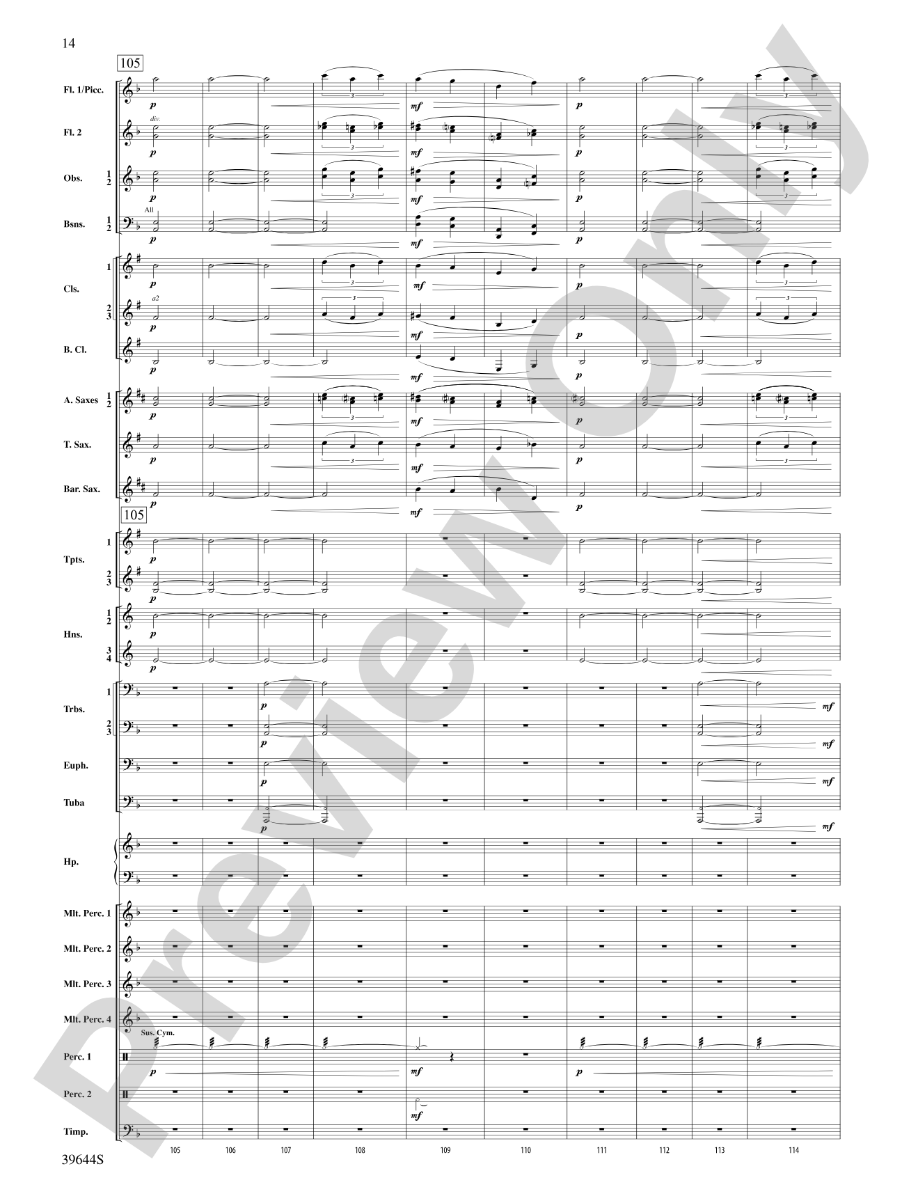 Laideronnette: Impératrice des Pagodes (from Ma mère l'oye ): Score
