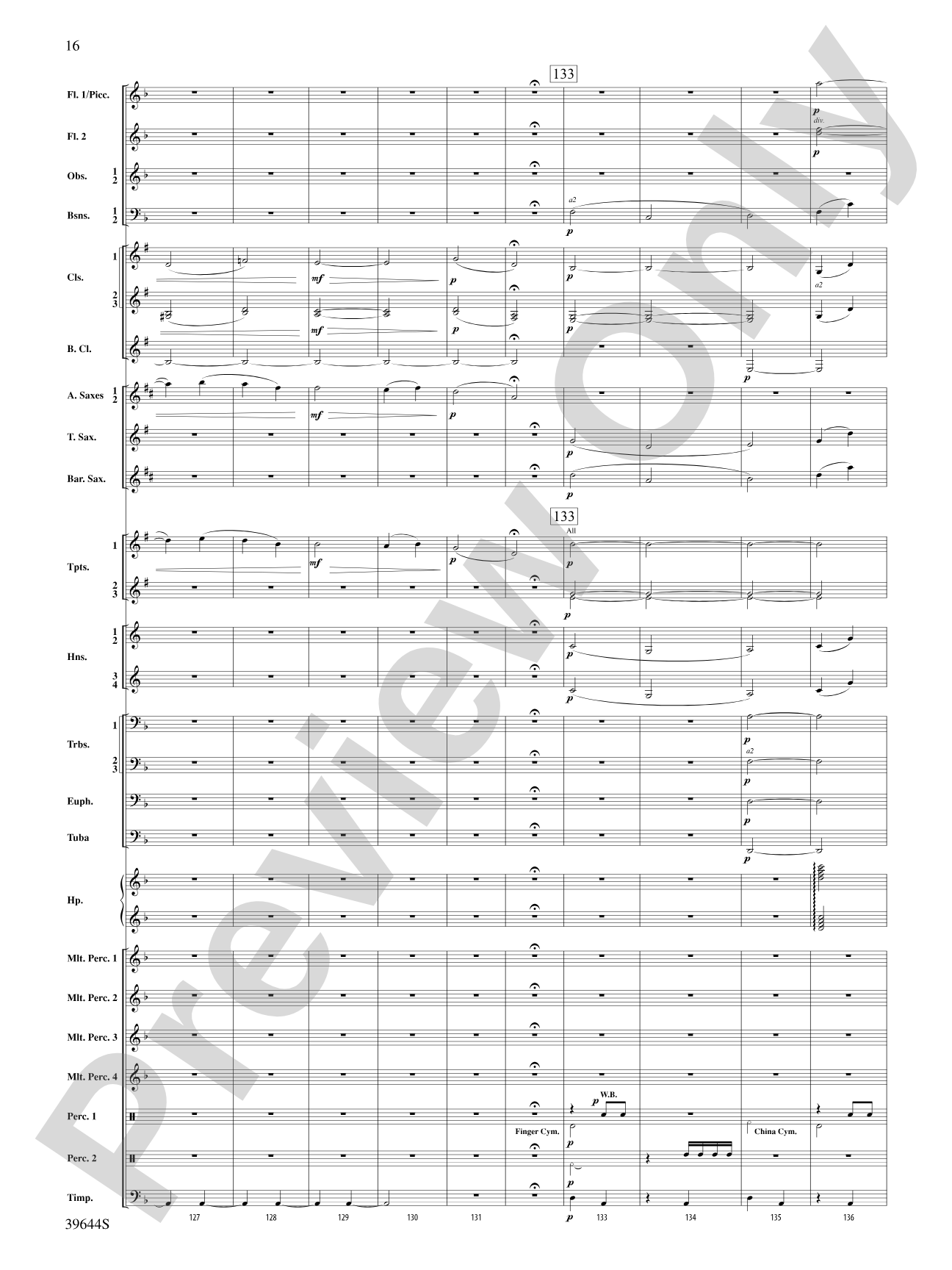 Laideronnette: Impératrice des Pagodes (from Ma mère l'oye ): Score