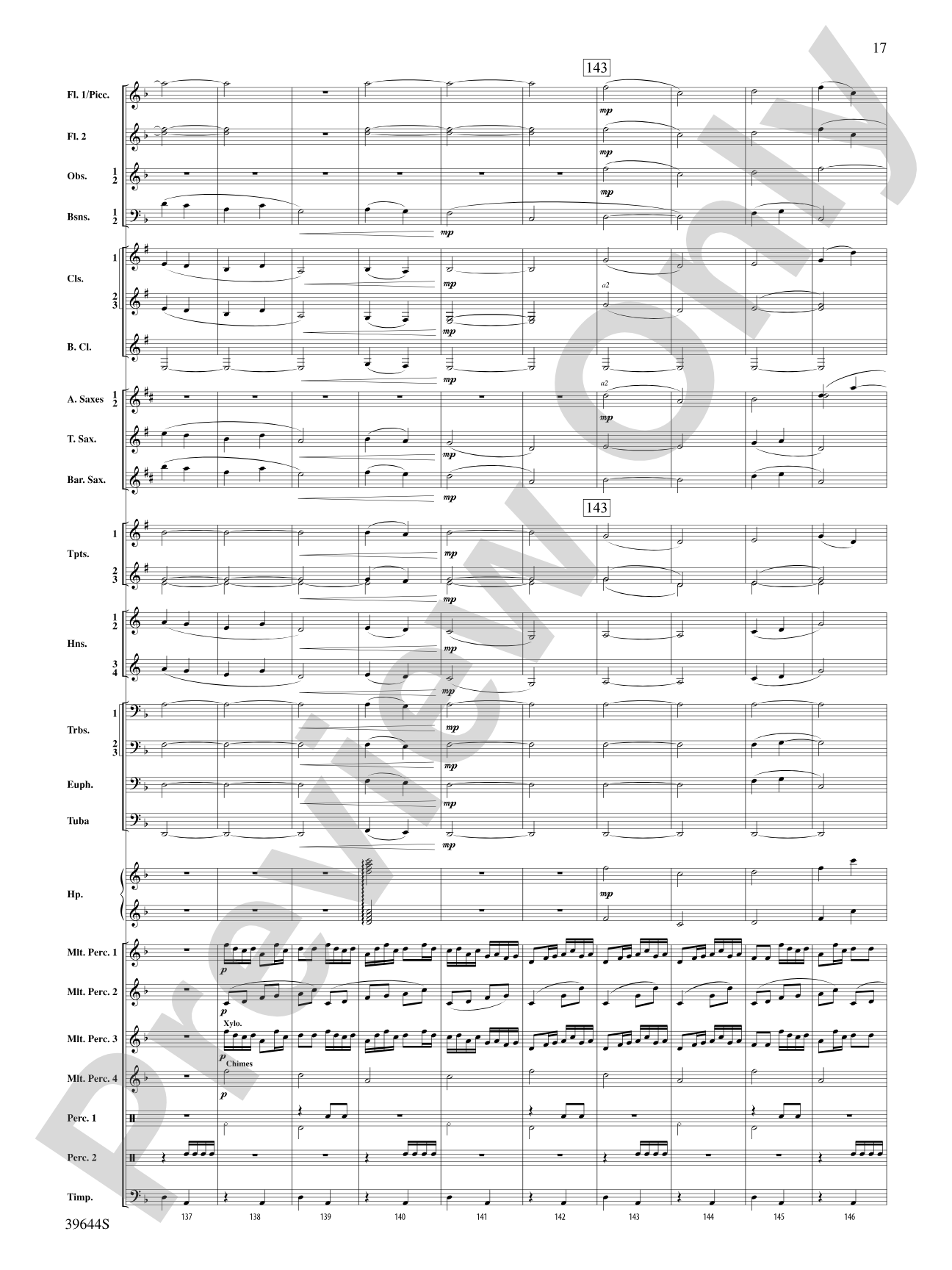 Laideronnette: Impératrice des Pagodes (from Ma mère l'oye ): Score
