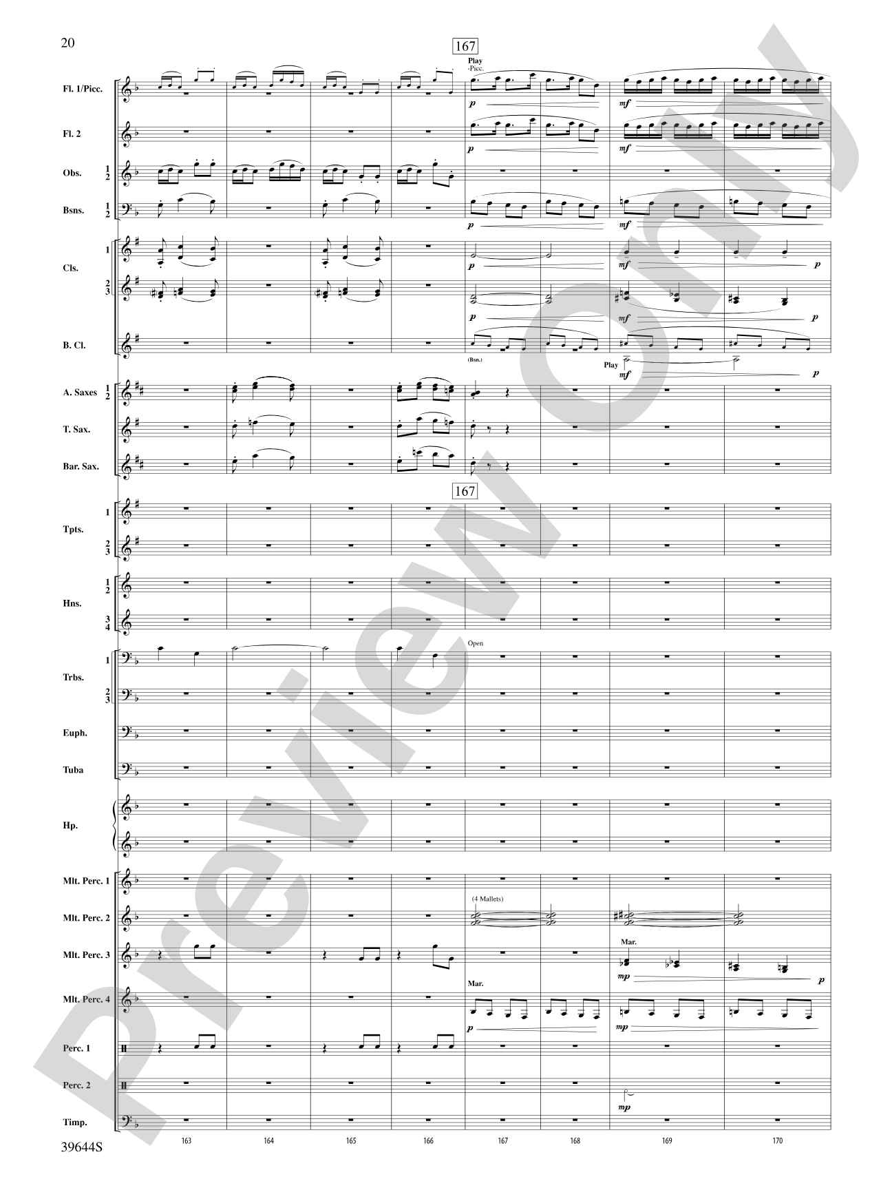 Laideronnette: Impératrice des Pagodes (from Ma mère l'oye ): Score