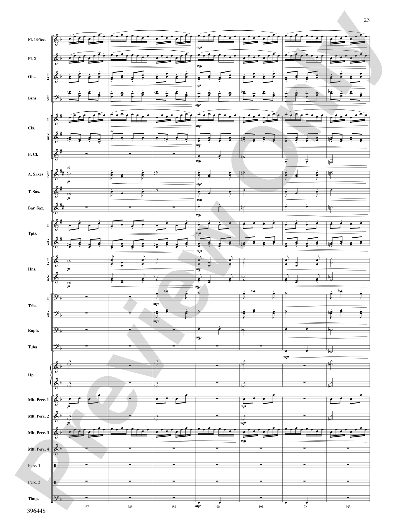 Laideronnette: Impératrice des Pagodes (from Ma mère l'oye ): Score