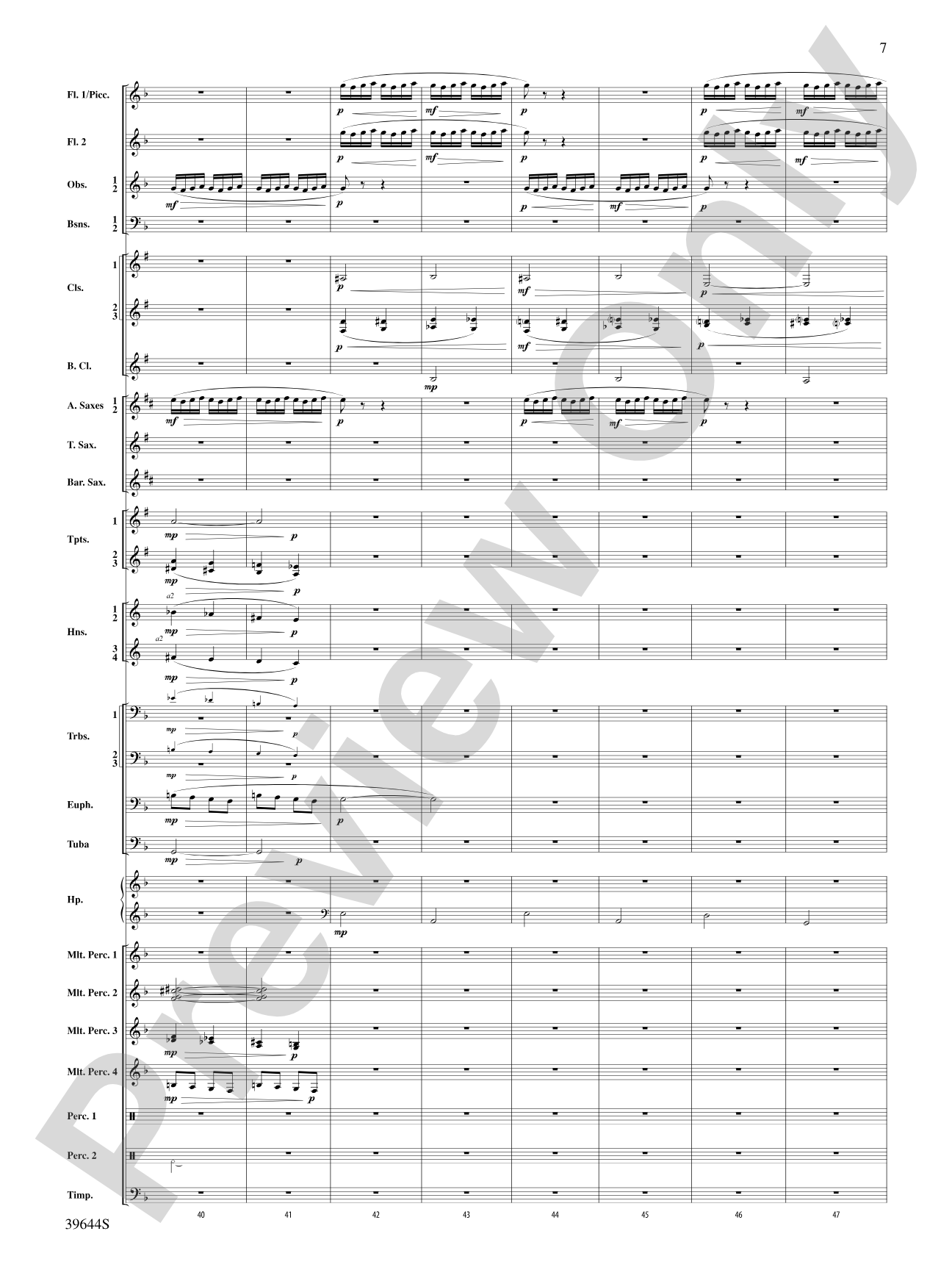 Laideronnette: Impératrice des Pagodes (from Ma mère l'oye ): Score