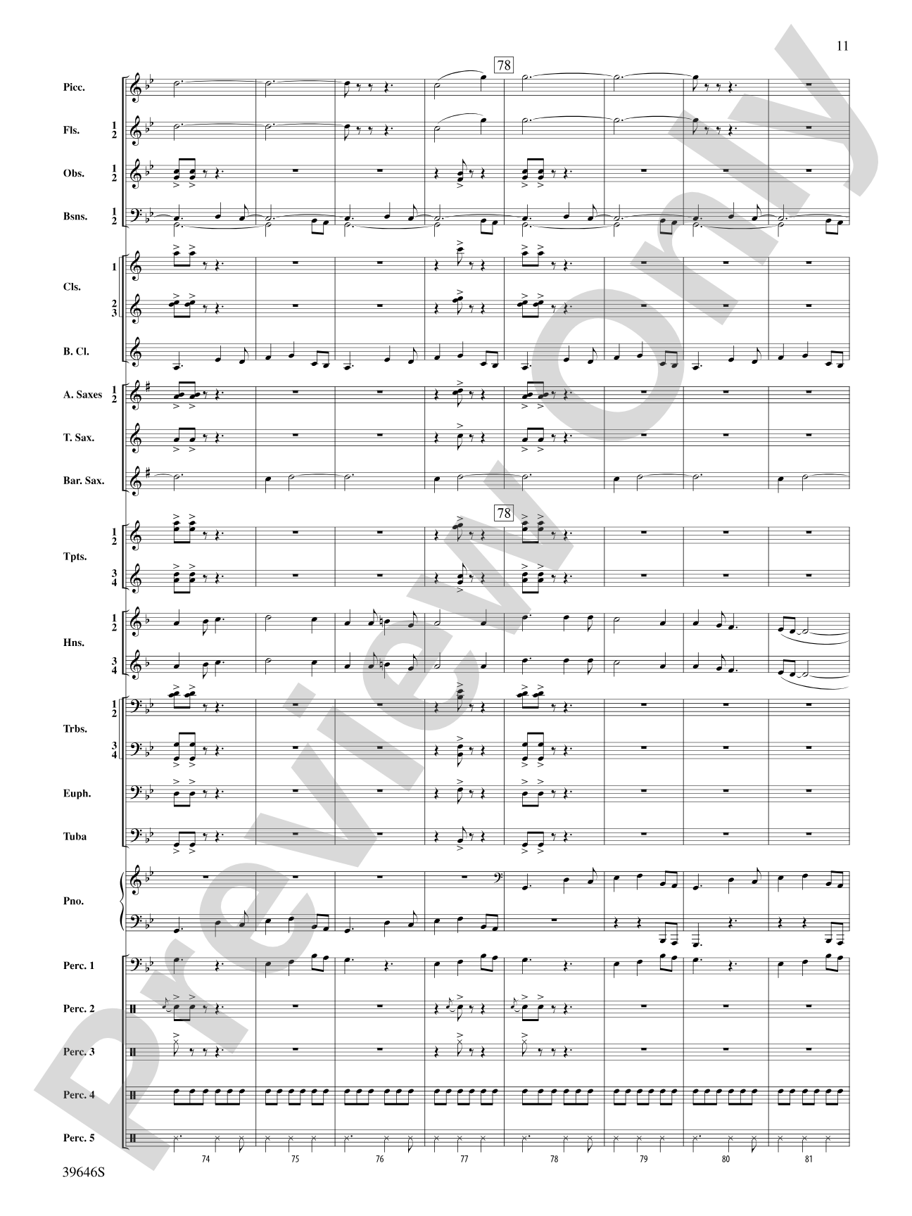 Scarborough Fair: Concert Band Conductor Score & Parts