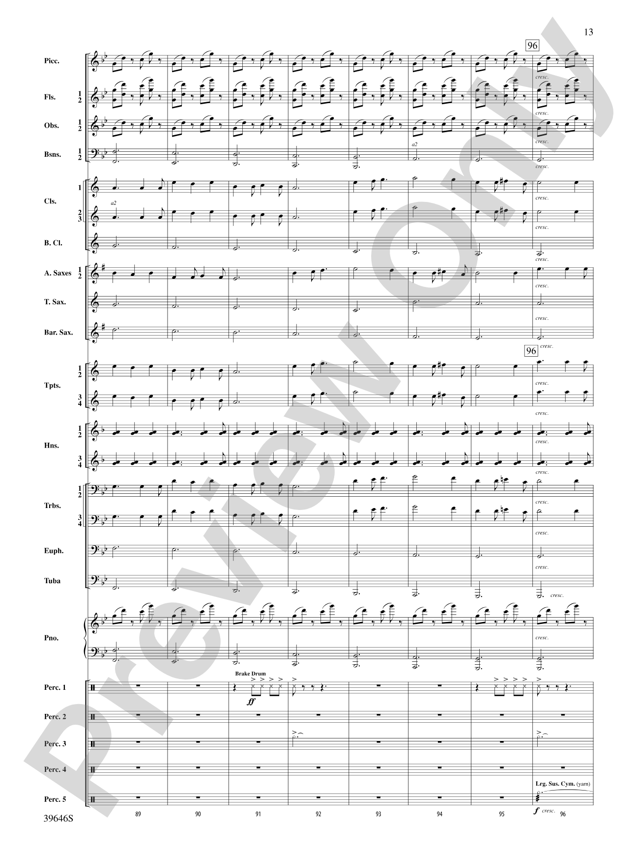 Scarborough Fair: Concert Band Conductor Score & Parts